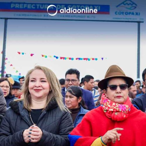 PREFECTURA DE COTOPAXI, ENTREGA UNA NUEVA VÍA PARA LA ZONA ORIENTAL DE SALCEDO  EN CHAMBAPONGO