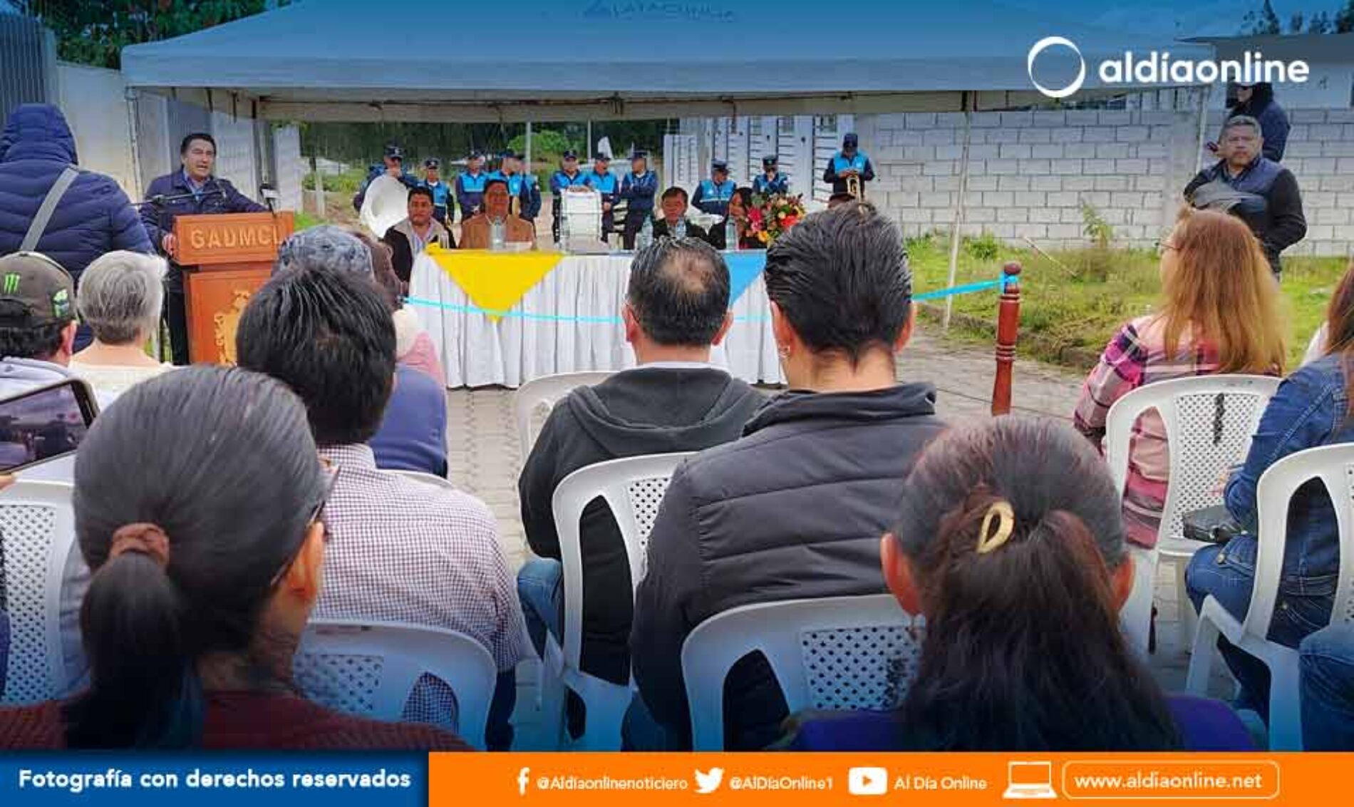 ALCALDE INAUGURA ALCANTARILLADO SANITARIO EN BARRIO  SAN MIGUEL PAMBA  DE BELISARIO QUEVEDO (VIDEOS)