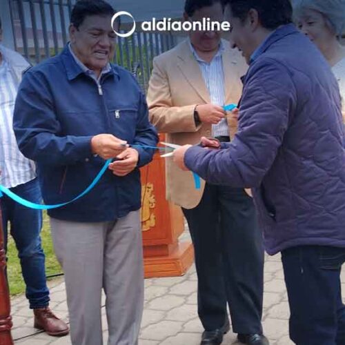 ALCALDE INAUGURA ALCANTARILLADO SANITARIO EN BARRIO  SAN MIGUEL PAMBA  DE BELISARIO QUEVEDO (VIDEOS)