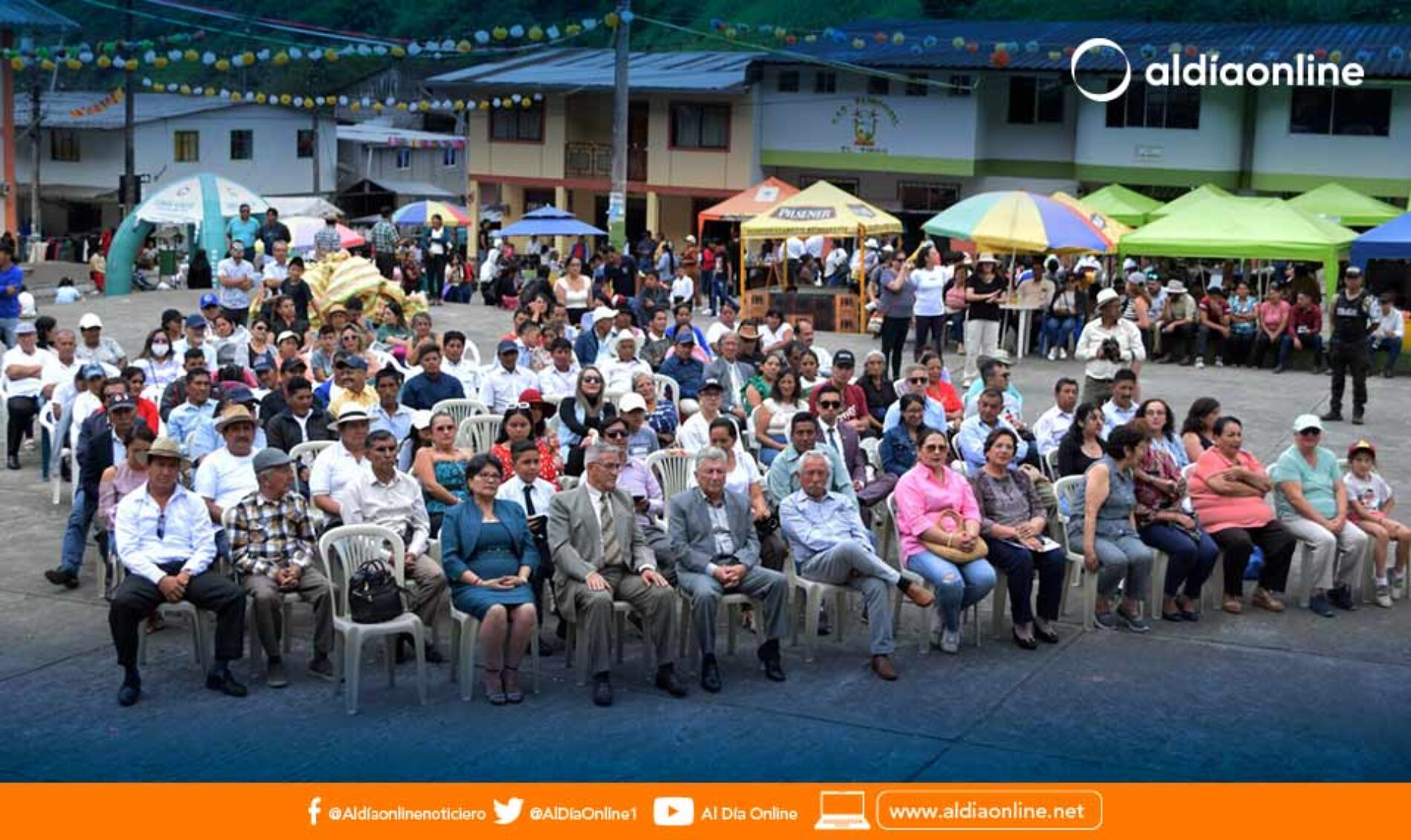 ALCALDE DE PUJILÍ PARTICIPÓ DE LA SESIÓN SOLEMNE DE EL TINGO LA ESPERANZA POR SUS 163 AÑOS DE PARROQUIALIZACIÓN