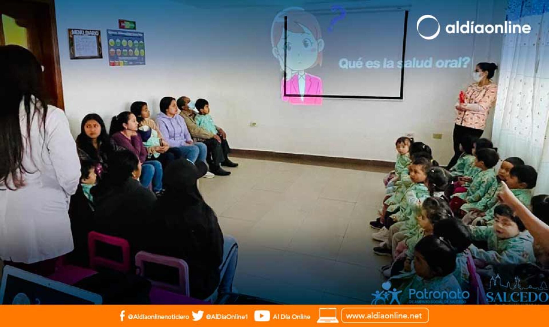 PATRONATO DE AMPARO SOCIAL VISITÓ EL CENTRO DE DESARROLLO INFANTIL DE SALCEDO