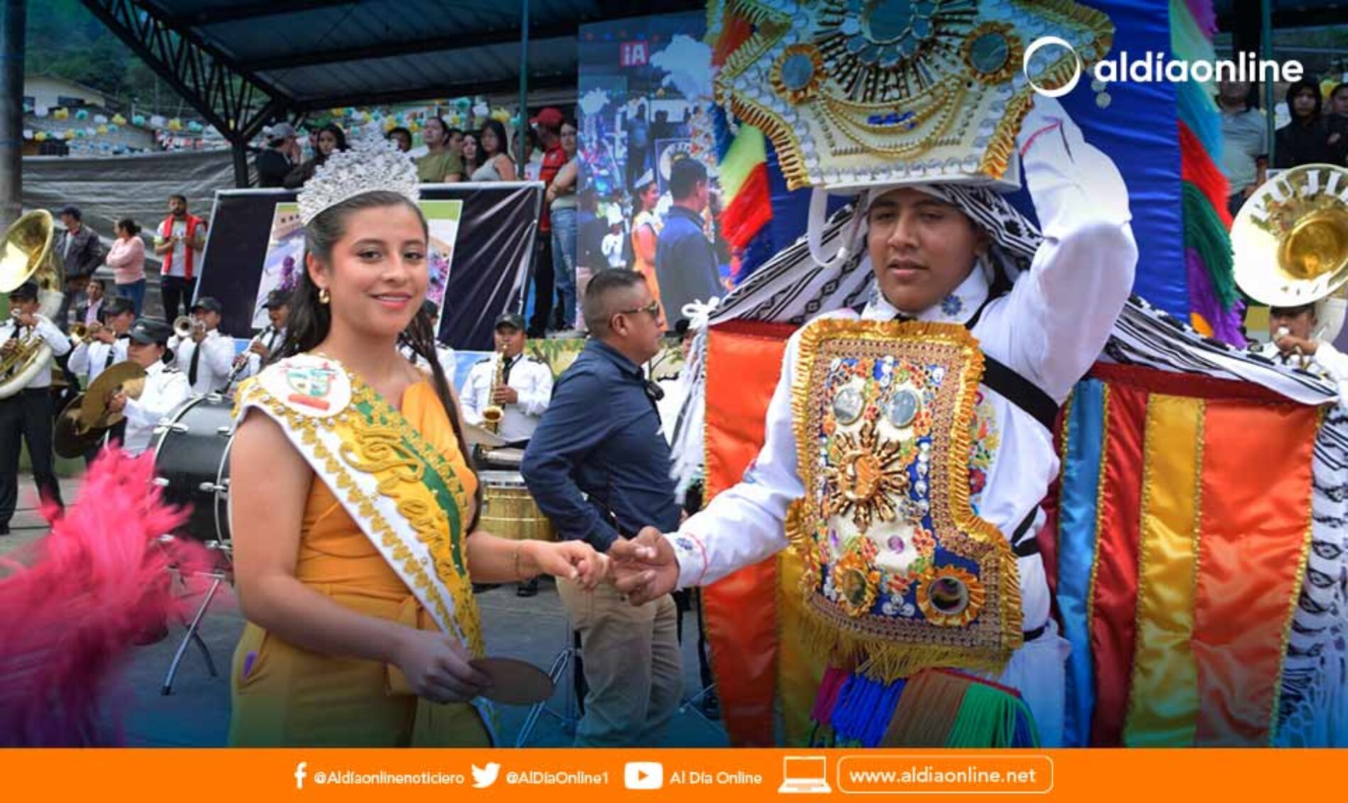ALCALDE DE PUJILÍ PARTICIPÓ DE LA SESIÓN SOLEMNE DE EL TINGO LA ESPERANZA POR SUS 163 AÑOS DE PARROQUIALIZACIÓN