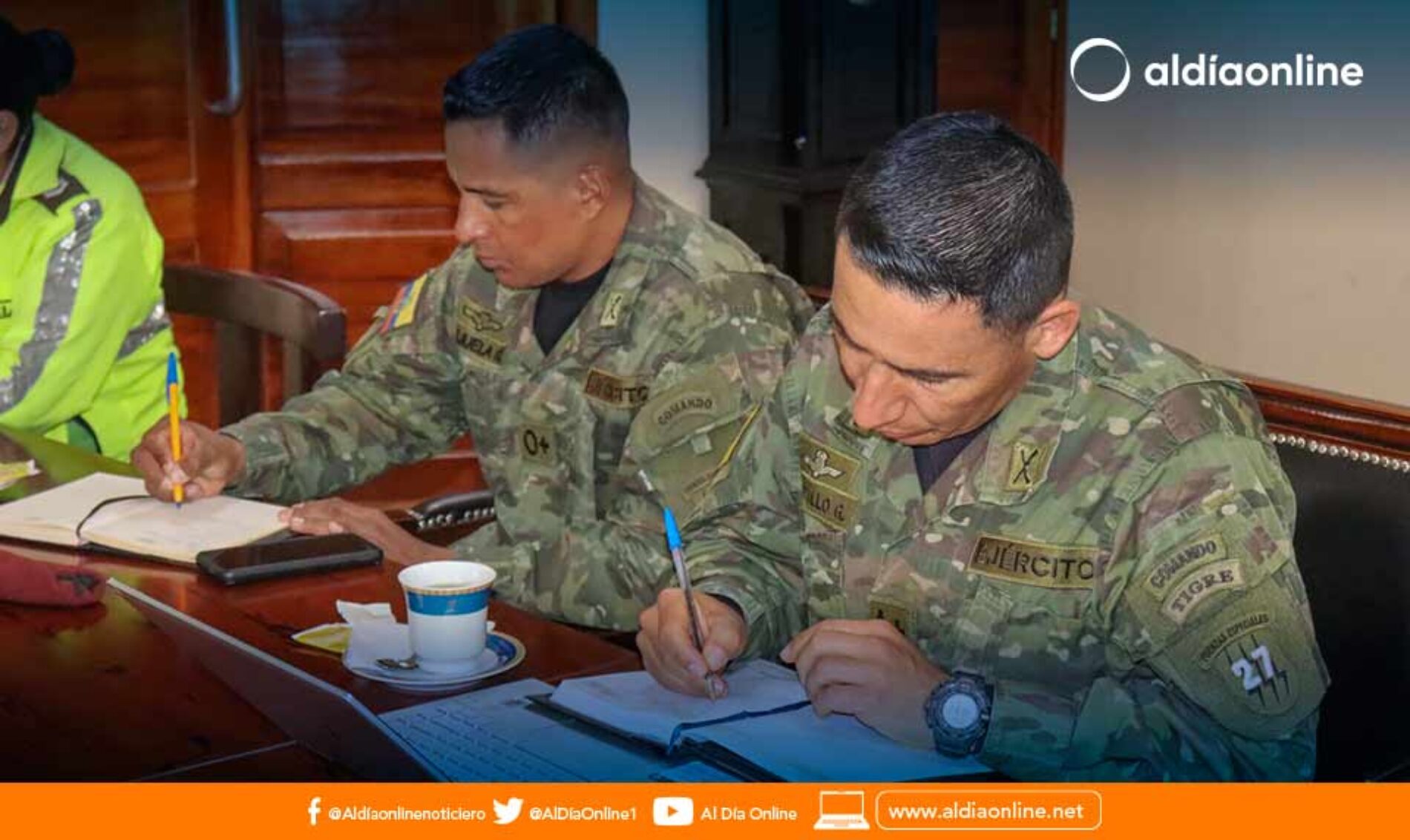 DESDE LA GOBERNACIÓN DE COTOPAXI, SE COORDINAN ACTIVIDADES DE APOYO PARA INTENSIFICAR LOS OPERATIVOS DE CONTROL