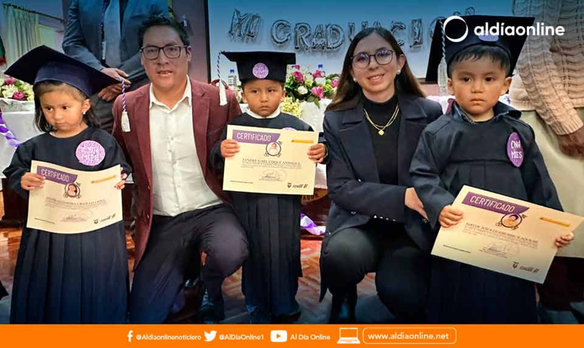 MIES COTOPAXI GRADUÓ A 1.585 NIÑOS DE DESARROLLO INFANTIL INTEGRAL