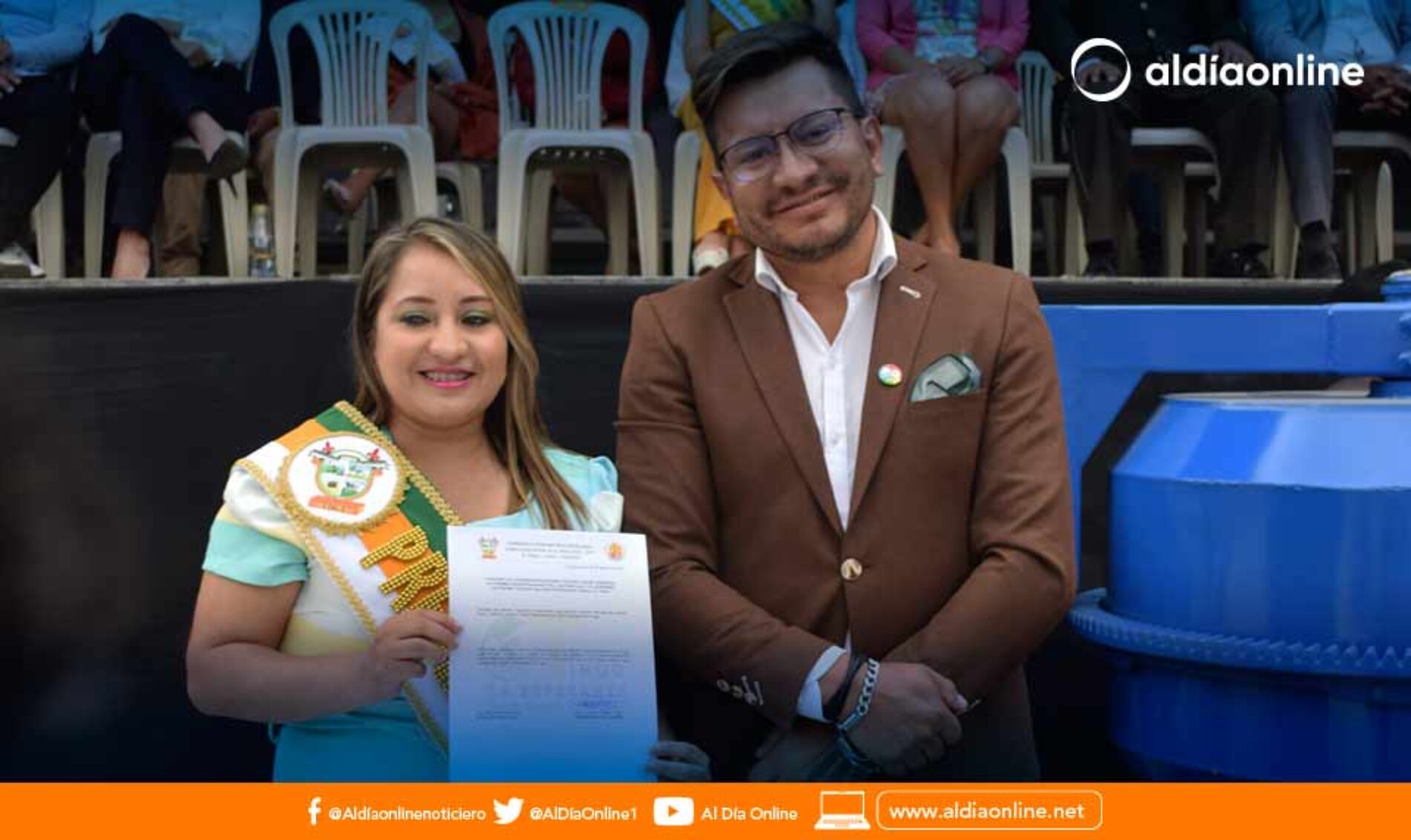 ALCALDE DE PUJILÍ PARTICIPÓ DE LA SESIÓN SOLEMNE DE EL TINGO LA ESPERANZA POR SUS 163 AÑOS DE PARROQUIALIZACIÓN