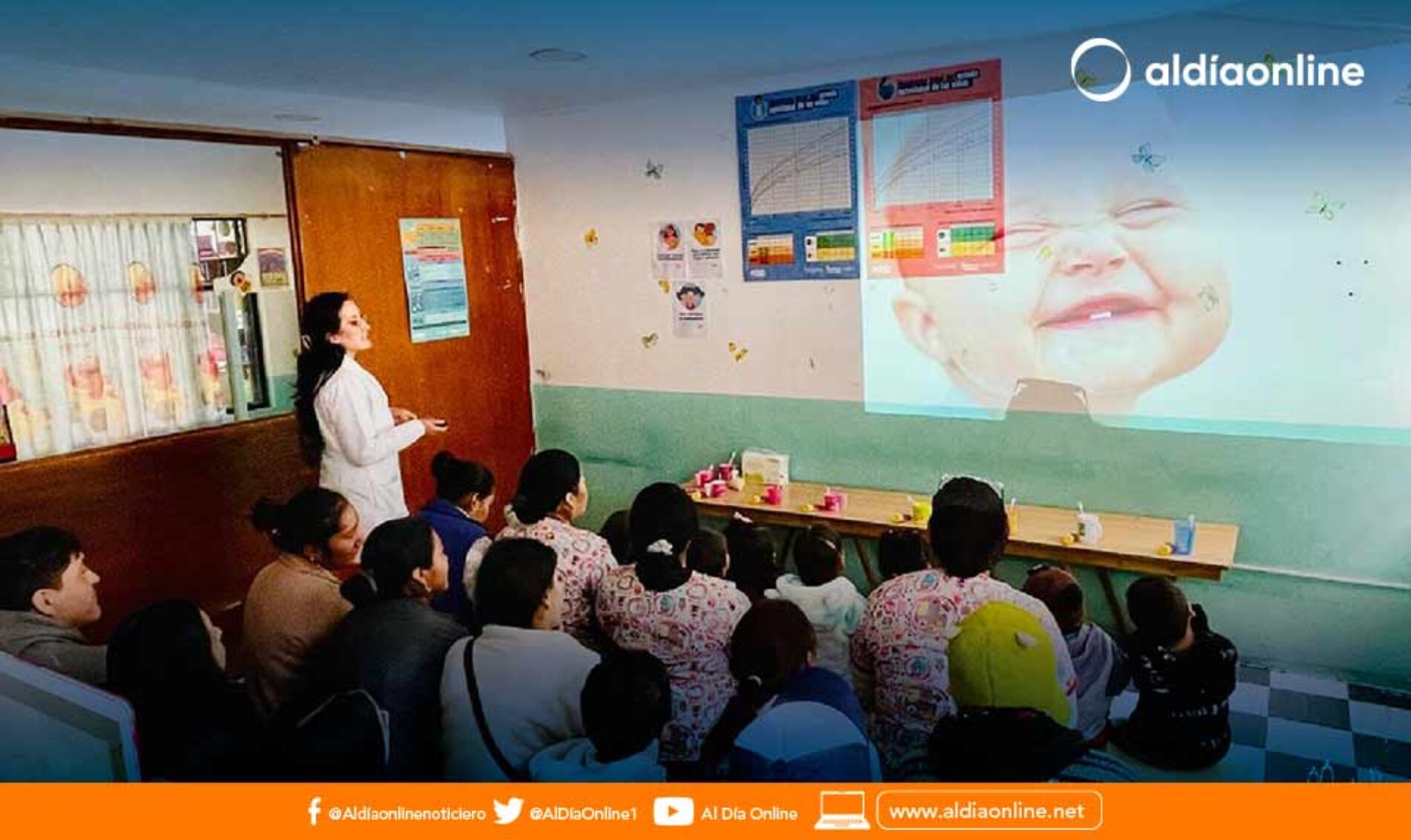 EL EQUIPO DEL PATRONATO SALCEDO REALIZAN CHARLAS EN LOS CDI SOBRE LA ADECUADA HIGIENE BUCAL EN LOS NIÑOS