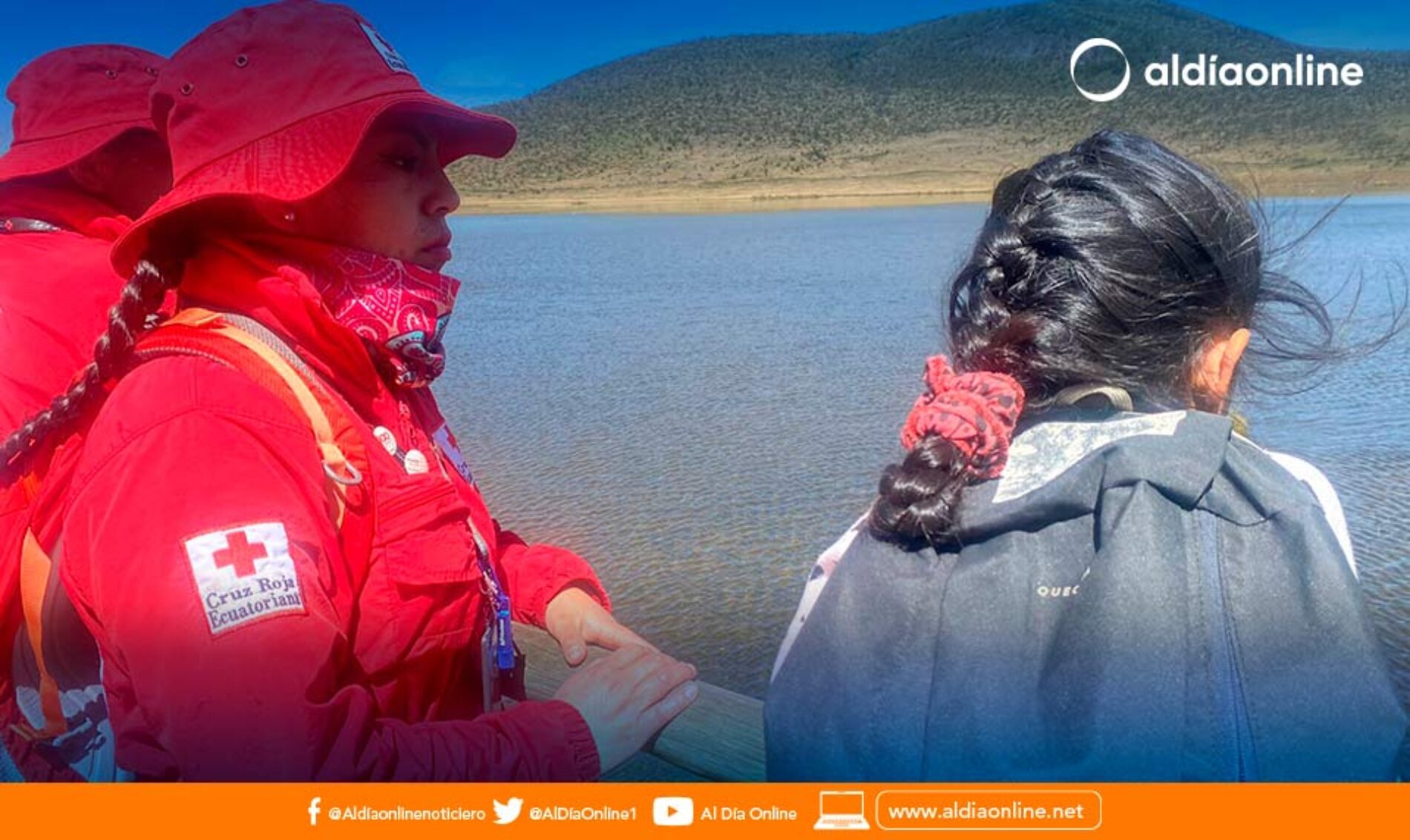 CRUZ ROJA COTOPAXI CELEBRA EL ÉXITO DE SU COLONIA VACACIONAL CON UN GRAN PASEO A LA LAGUNA DE LIMPIOPUNGO.