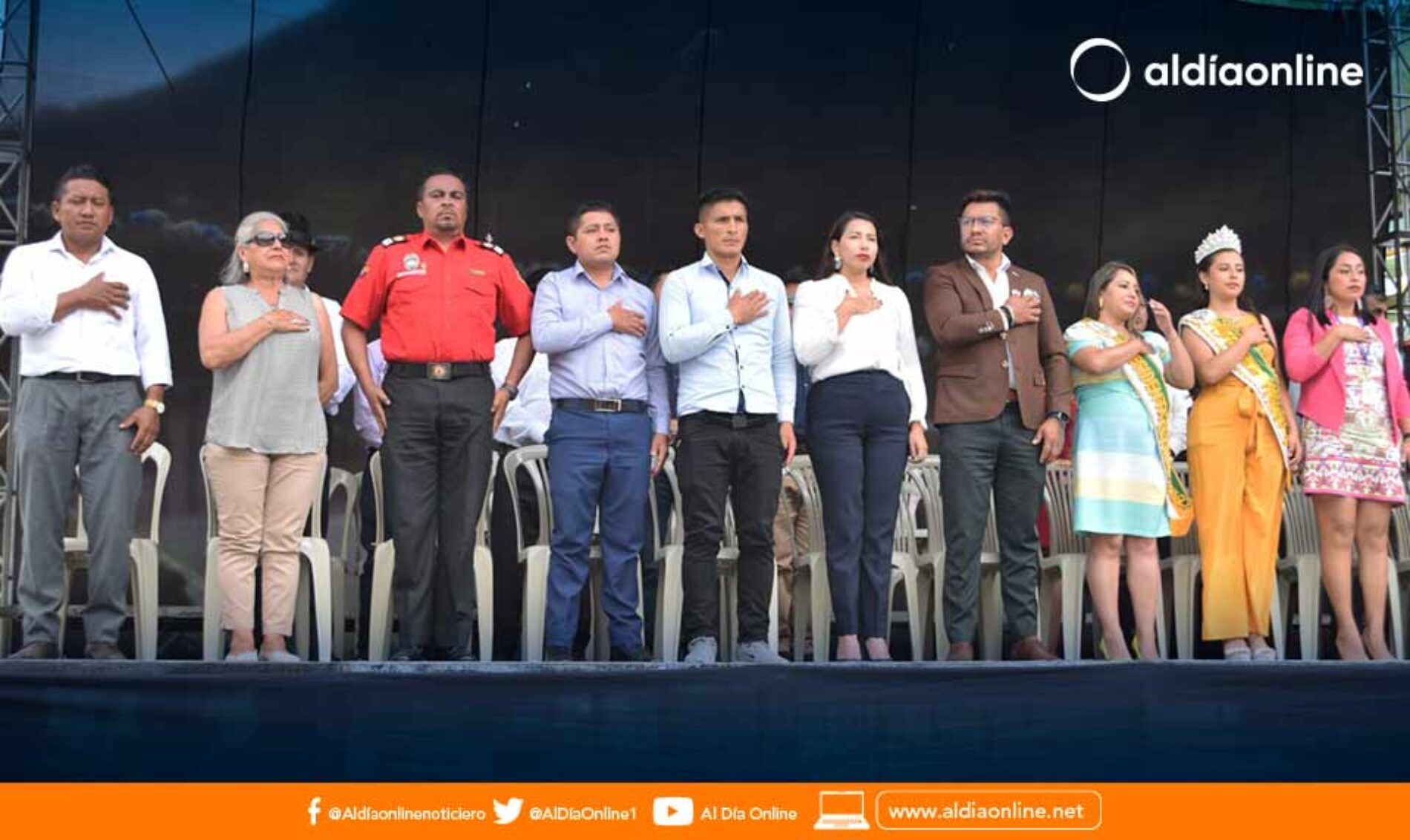 ALCALDE DE PUJILÍ PARTICIPÓ DE LA SESIÓN SOLEMNE DE EL TINGO LA ESPERANZA POR SUS 163 AÑOS DE PARROQUIALIZACIÓN