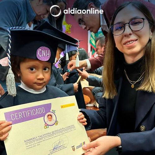 MIES COTOPAXI GRADUÓ A 1.585 NIÑOS DE DESARROLLO INFANTIL INTEGRAL