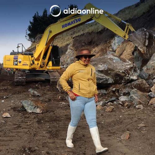 PREFECTURAS DE COTOPAXI Y TUNGURAHUA AVANZAN EN LA APERTURA DE LA VÍA AMBATO – EL CORAZÓN
