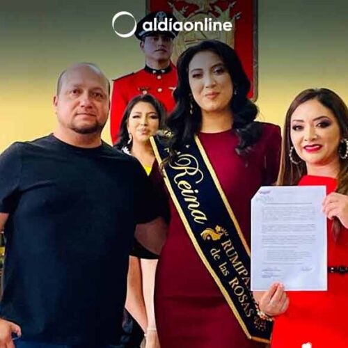 PRESIDENTA DEL PATRONATO Y ALCALDE DE SALCEDO PARTICIPARON DELA PRESENTACIÓN E INSCRIPCIÓN DE LAS CANDIDATAS A REINA DE SALCEDO