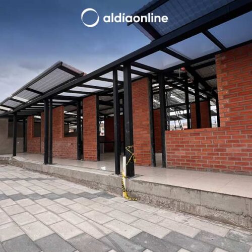 LOS TRABAJOS EN LA OBRA DE LA PLAZA CANADÁ NO SE DETIENEN Y TIENE UNA 85%  DE EJECUCIÓN.(VIDEO)