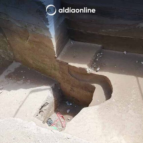 VESTIGIOS ARQUEOLÓGICOS CONTINÚAN SIENDO RESCATANDO EN LA PLAZA SUCRE DE PUJILÍ (VIDEO)