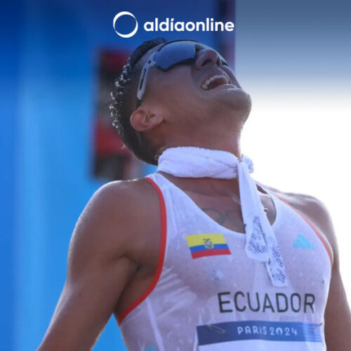 DANIEL PINTADO PRIMERA MEDALLA DE ORO EN PARIS 2024 CON LA MARCHA 20 KM