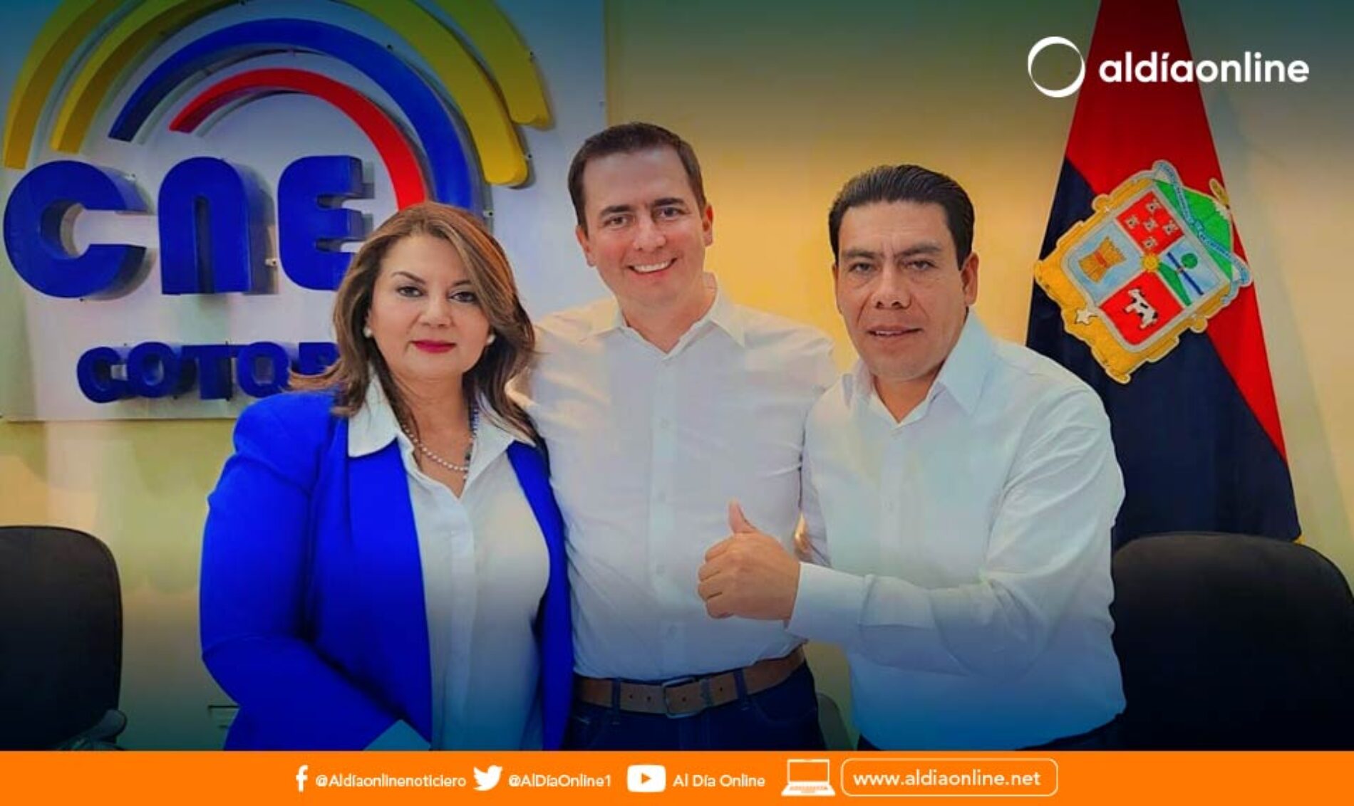 MOVIMIENTO POLÍTICO “CONSTRUYE 25” EN EL CNE POSESIONÓ NUEVOS DIRECTORIOS CANTONALES