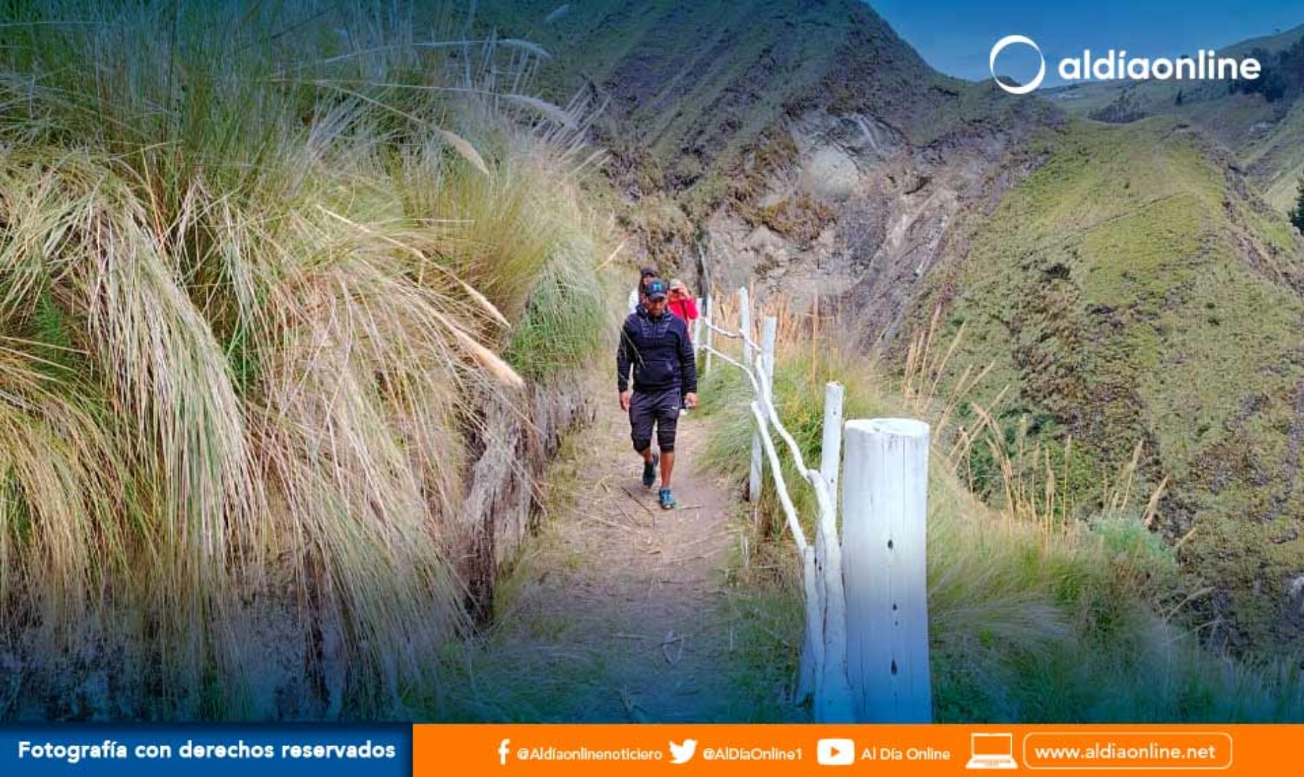 COMUNIDAD DE JATUN ERA ARRANCÓ RUTA TURÍSTICA “CASCADA CANDELA FASO” EN LA PARROQUIA COCHAPAMBA (VIDEOS)