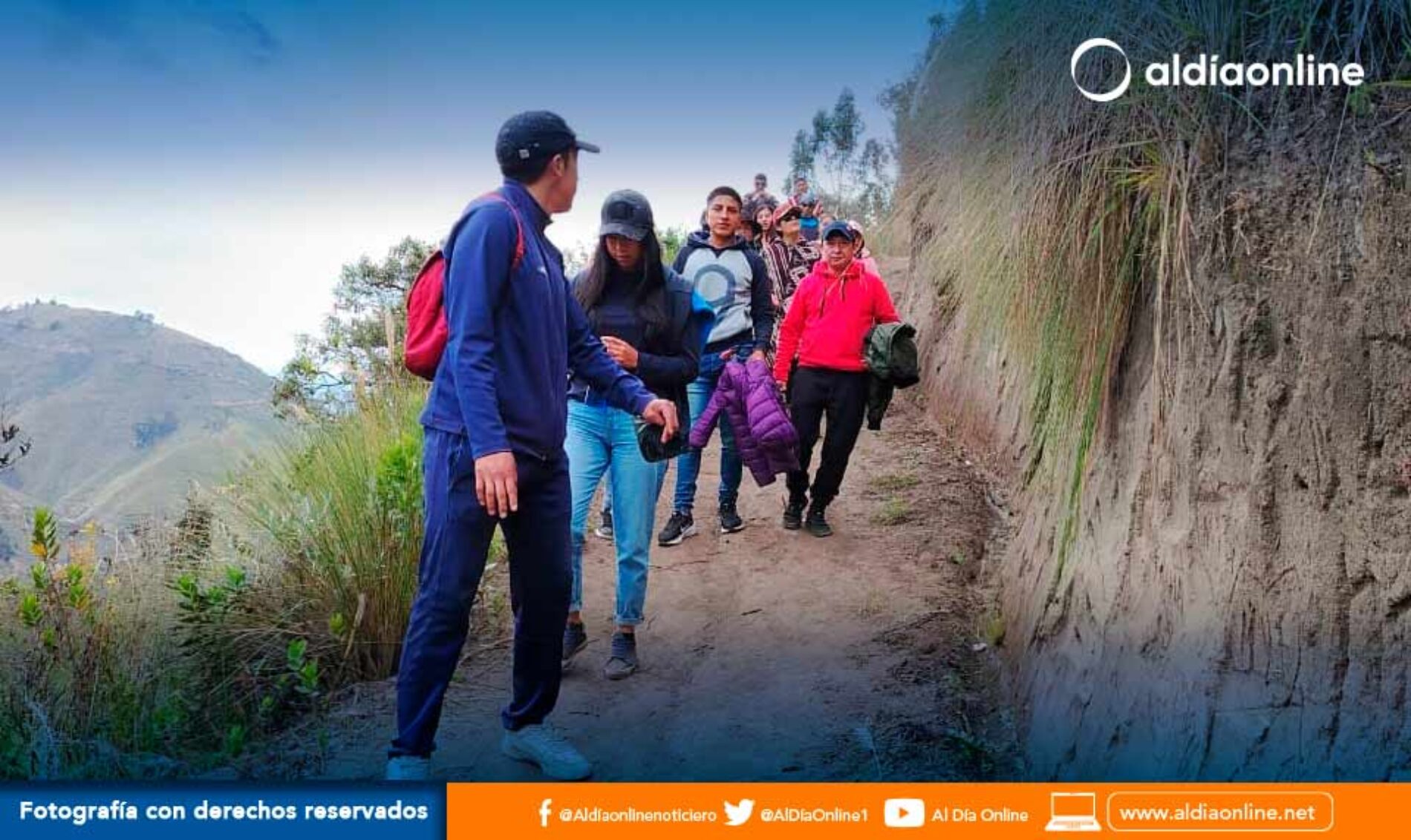 COMUNIDAD DE JATUN ERA ARRANCÓ RUTA TURÍSTICA “CASCADA CANDELA FASO” EN LA PARROQUIA COCHAPAMBA (VIDEOS)