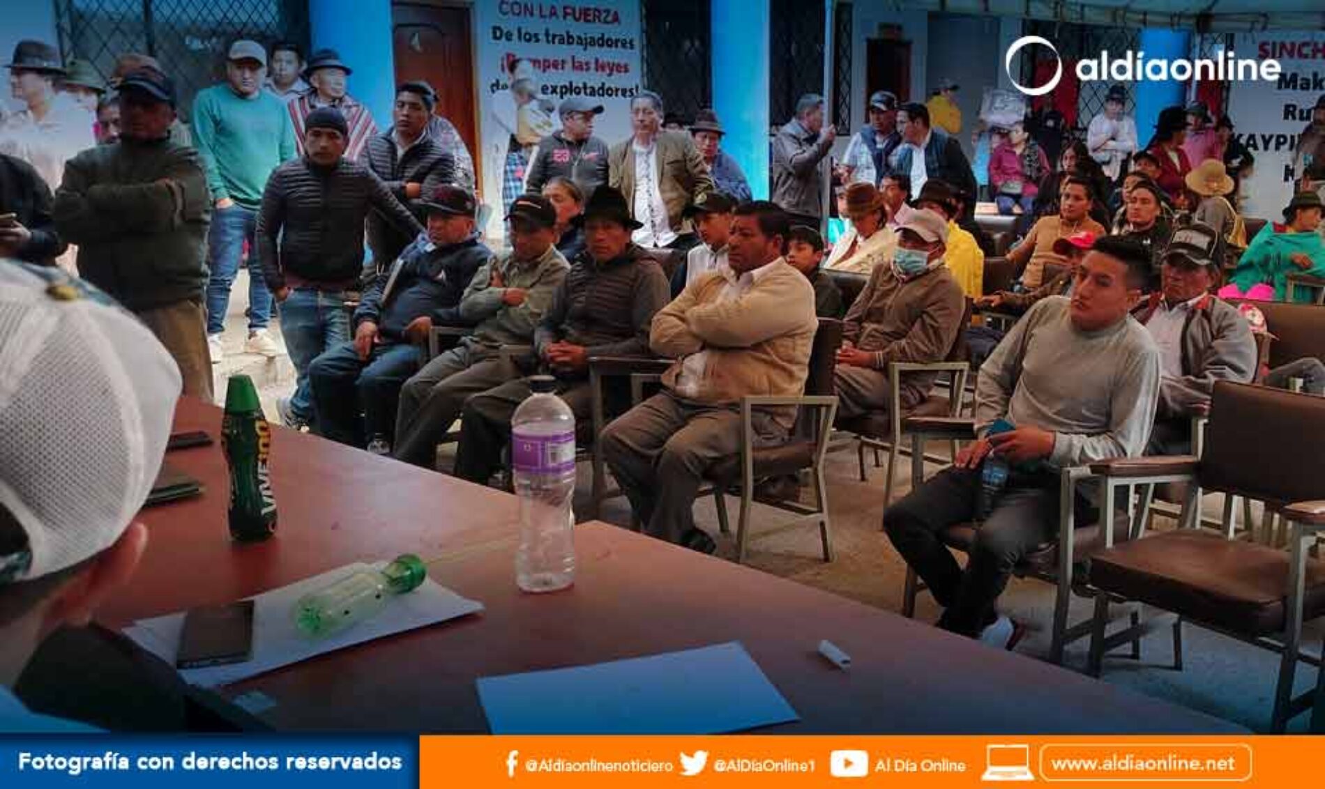 MICC FUE MEDIADOR EN CONFLICTO INTERNO DE COOP. VIVERO Y SE DESMIENTE SECUESTRO DEL PRESIDENTE (VIDEOS)