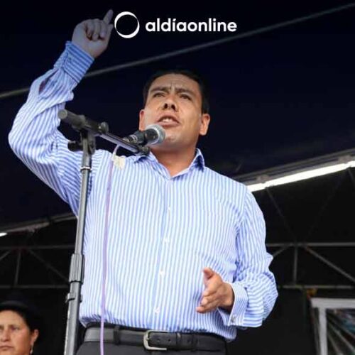 CESAR UMAJINGA “NO TIENE VALORES Y EN REALIDAD, NO TIENE NI VERGÜENZA …” AFIRMÓ LUIS UGSHA (VIDEO)