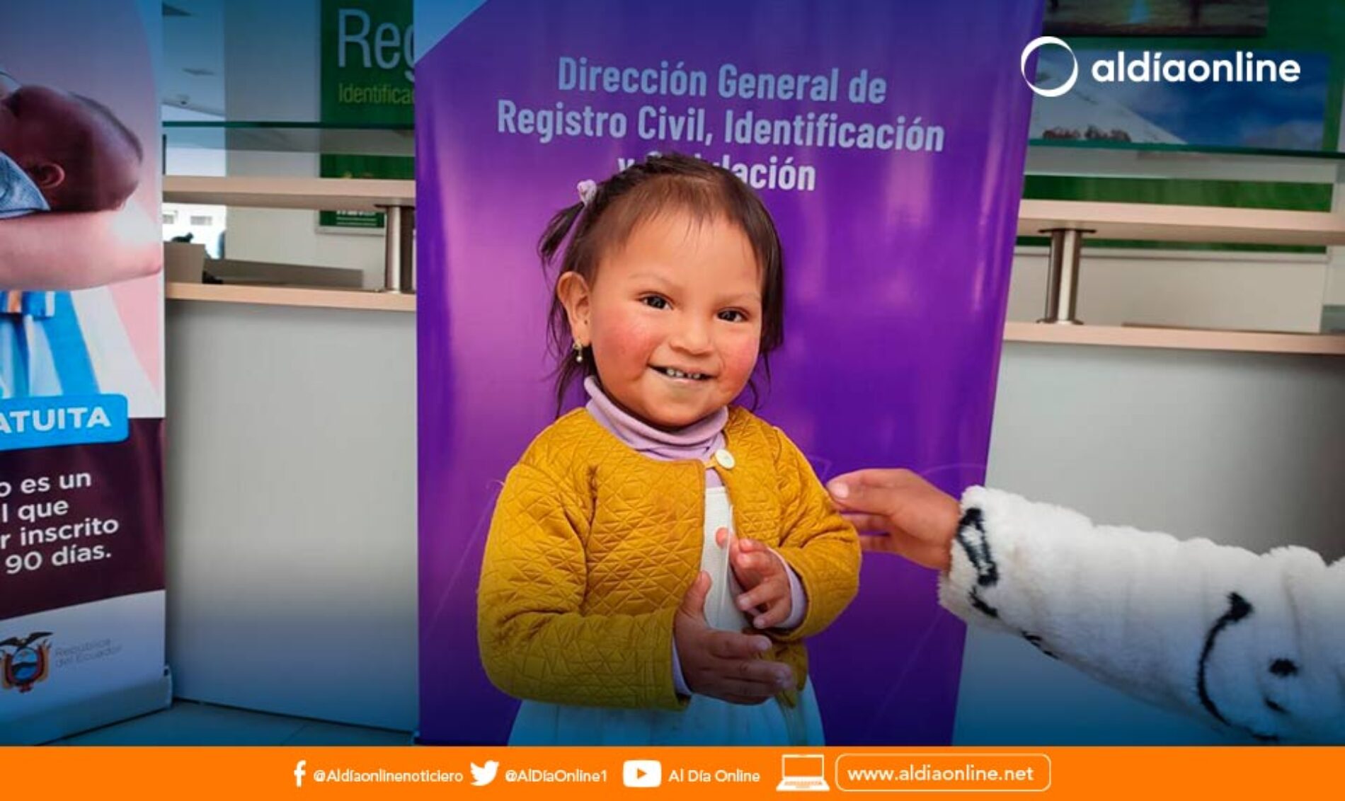 MIES ARTICULA DOCUMENTO DE IDENTIDAD PARA MÁS DE 1.300 NIÑAS Y NIÑOS DE COTOPAXI