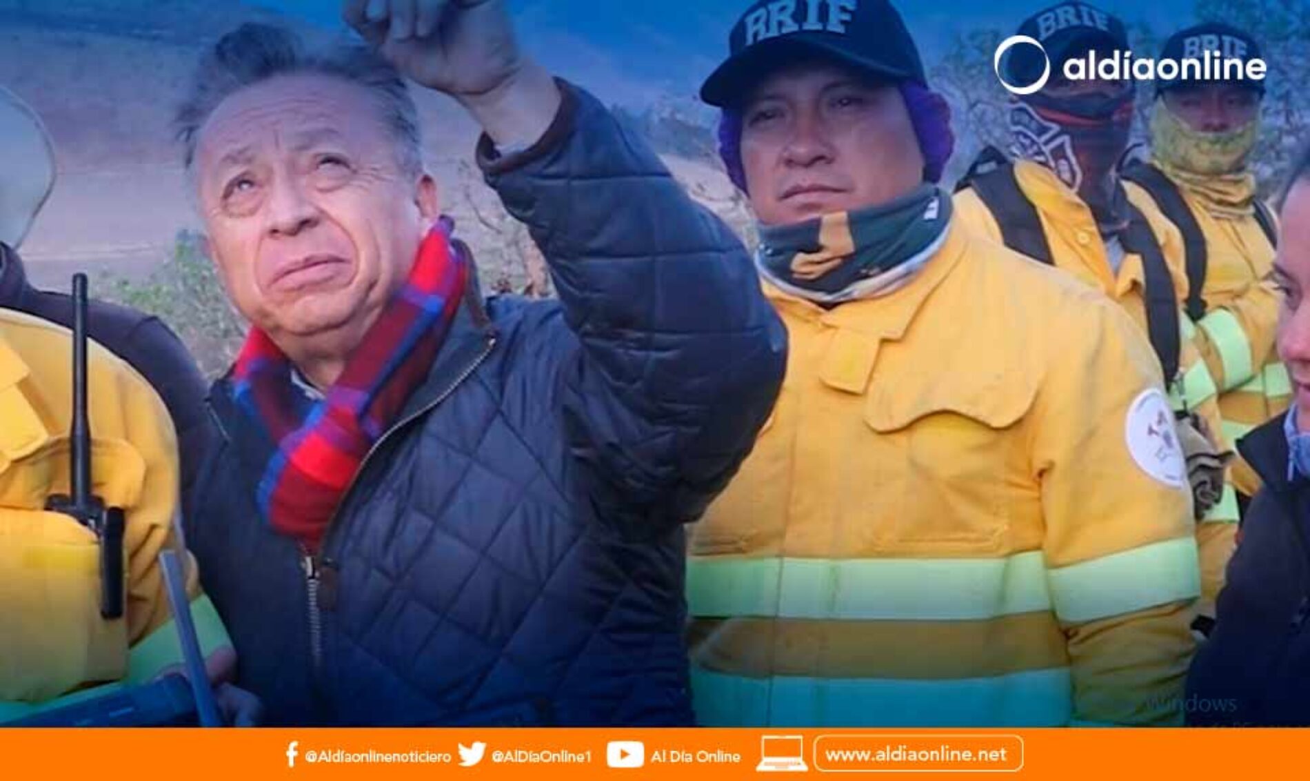 GOBERNADOR DE COTOPAXI DA A CONOCER SOBRE INCENDIO DEL CANTÓN SIGCHOS.(VIDEO)