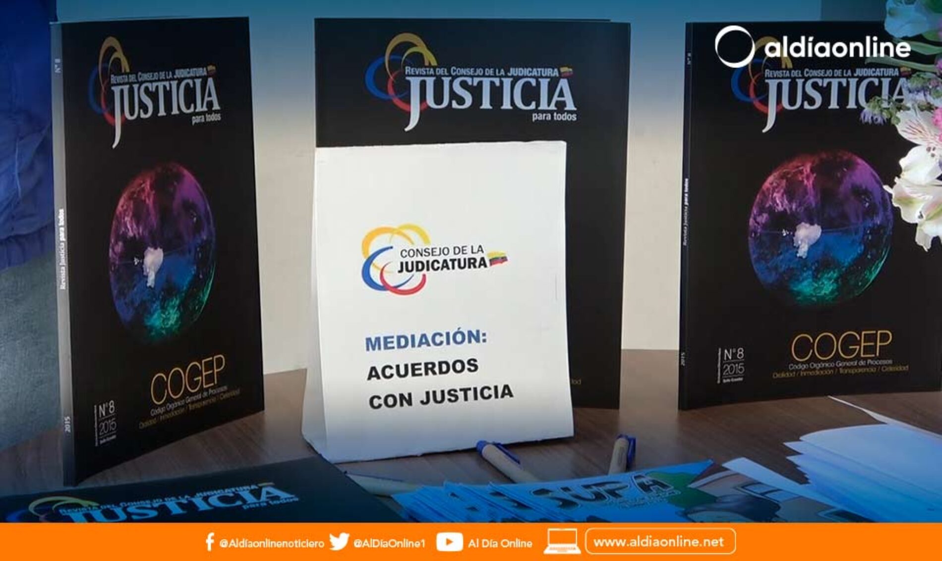 SE CONMEMORÓ  10 AÑOS DE JUSTICIA DE PAZ, EN EL CONSEJO DE LA JUDICATURA DE COTOPAXI