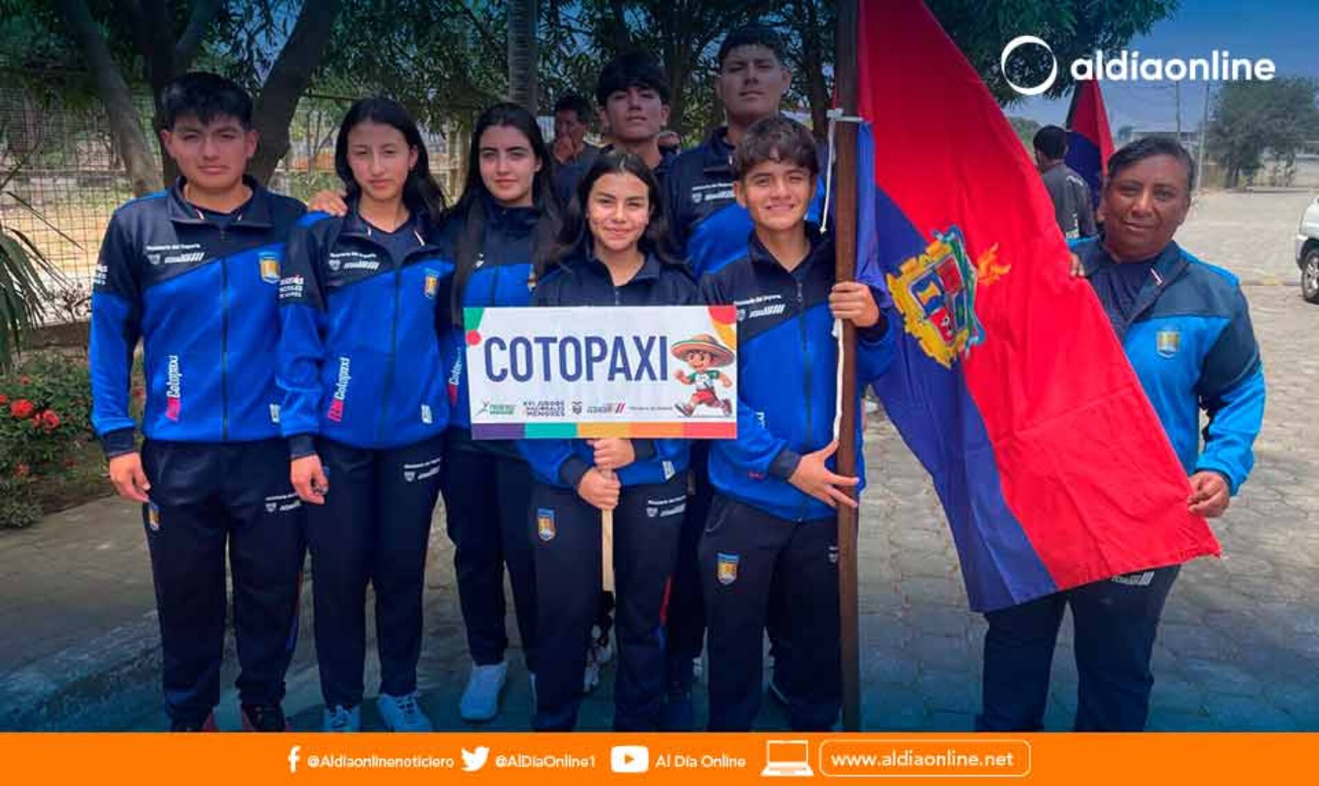 COTOPAXI PRESENTE EN LOS XVI JUEGOS NACIONALES DE MENORES EN MANABÍ