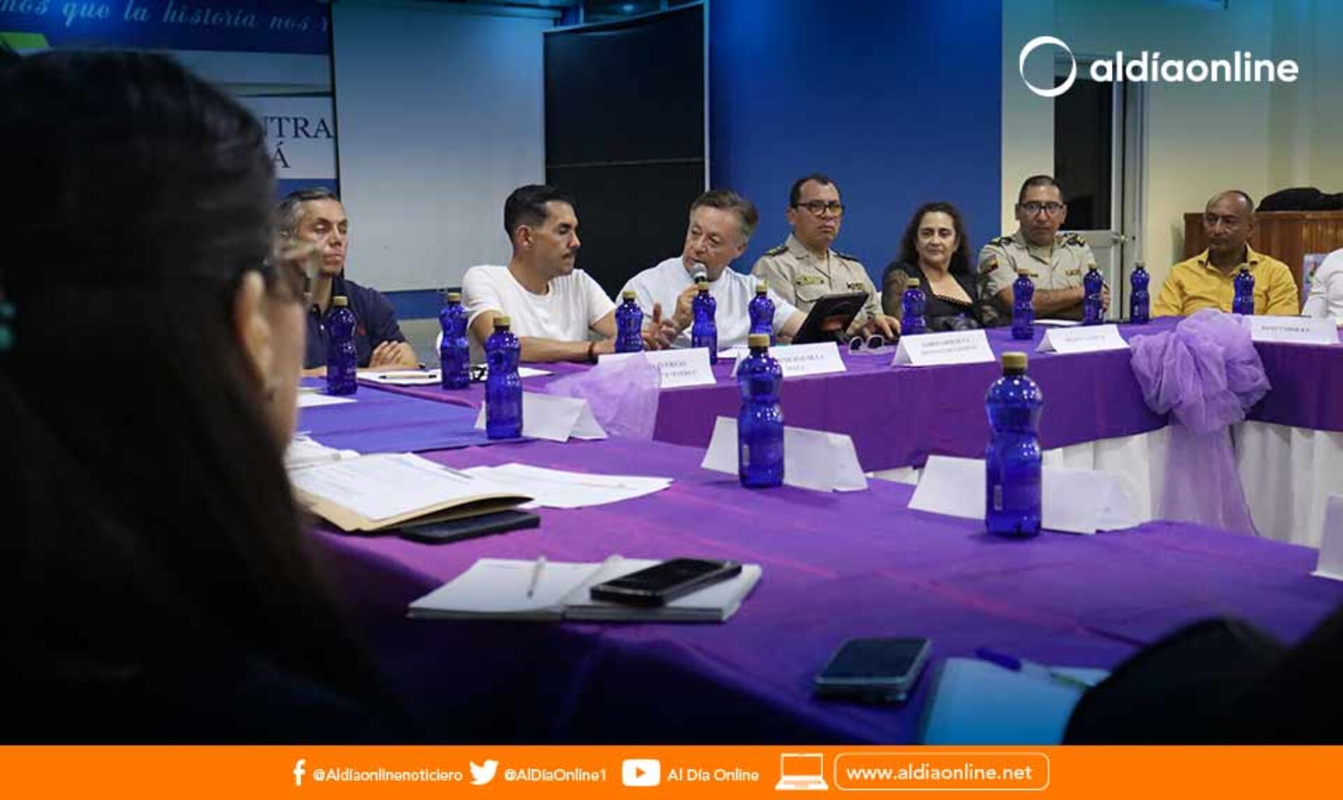 GABINETE DE SEGURIDAD SE REALIZÓ EN EL CANTÓN LA MANÁ