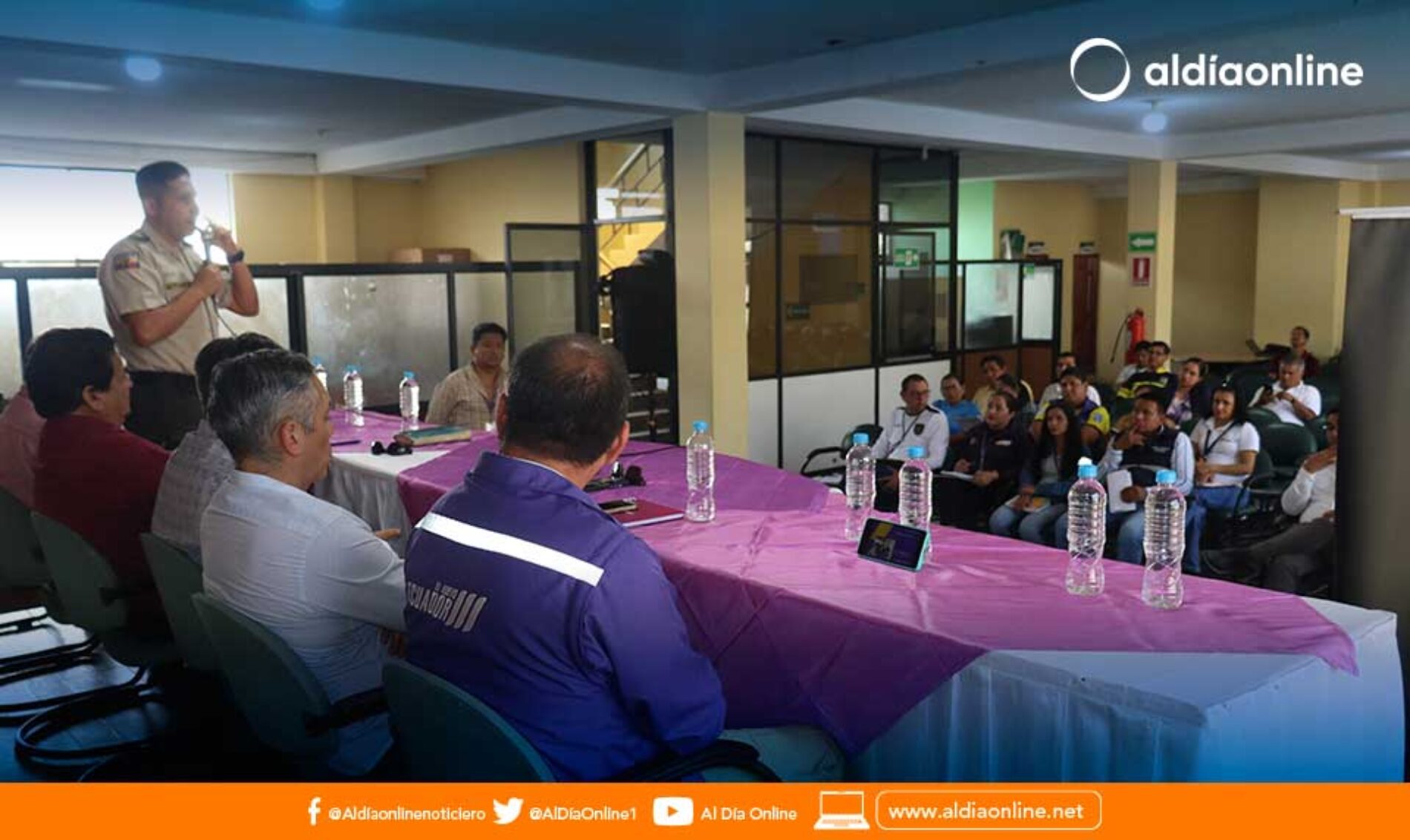  EN PANGUA SE EFECTUÓ GABINETE DE SEGURIDAD Y PLANIFICACIÓN