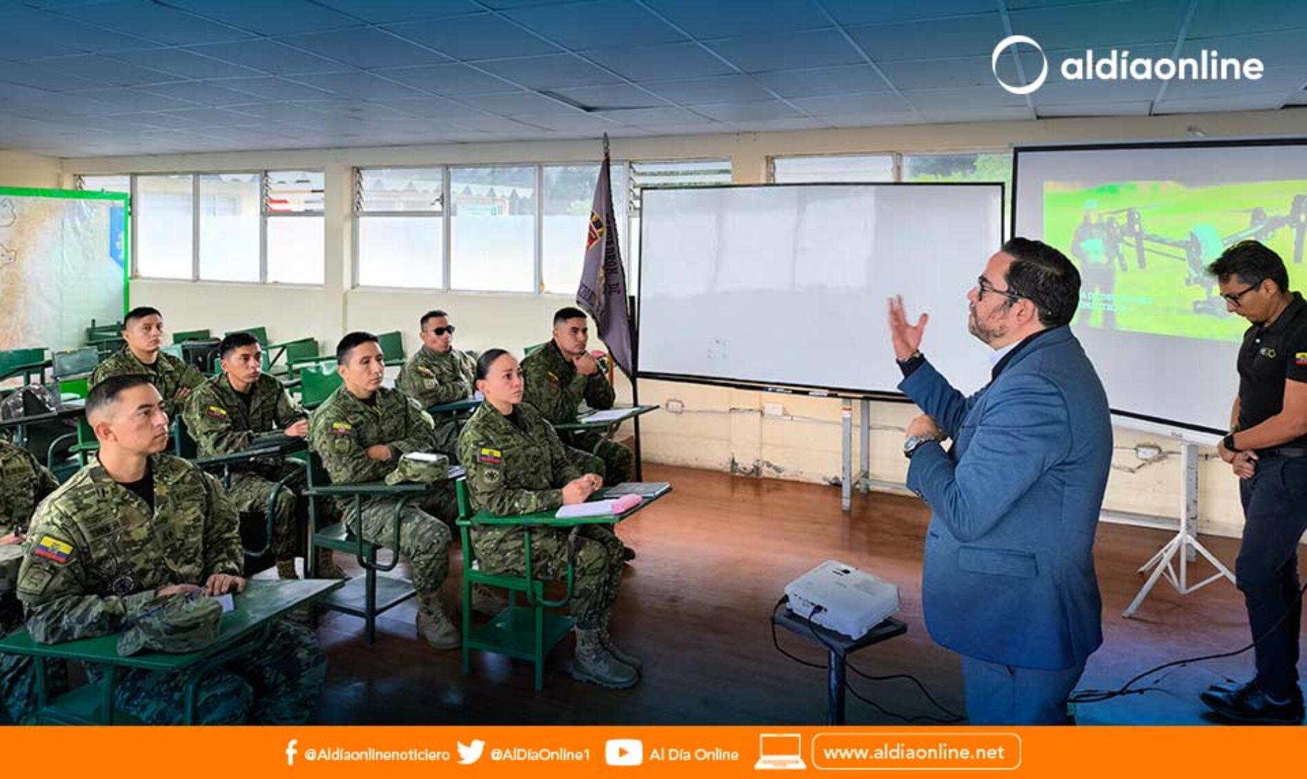 PERSONAL MILITAR SE CAPACITA COMO PILOTO PROFESIONAL DE UAS-DRONE