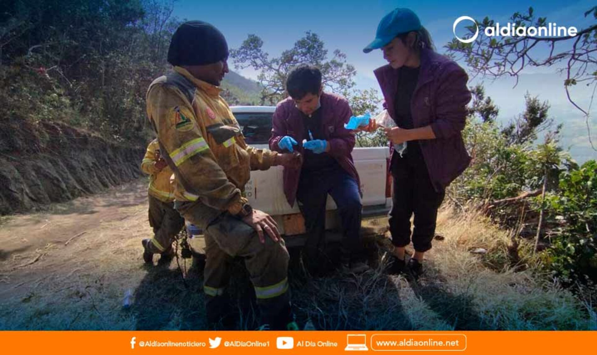 MSP BRINDA ATENCIÓN MÉDICA A BRIGADISTAS, VOLUNTARIOS Y POBLACIÓN AFECTADA POR LOS INCENDIOS FORESTALES DE SIGCHOS