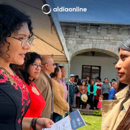 ALCALDE DE LATACUNGA RATIFICA PERMANENCIA DE PAOLA LASCANO EN DESARROLLO SOCIAL (VIDEO)