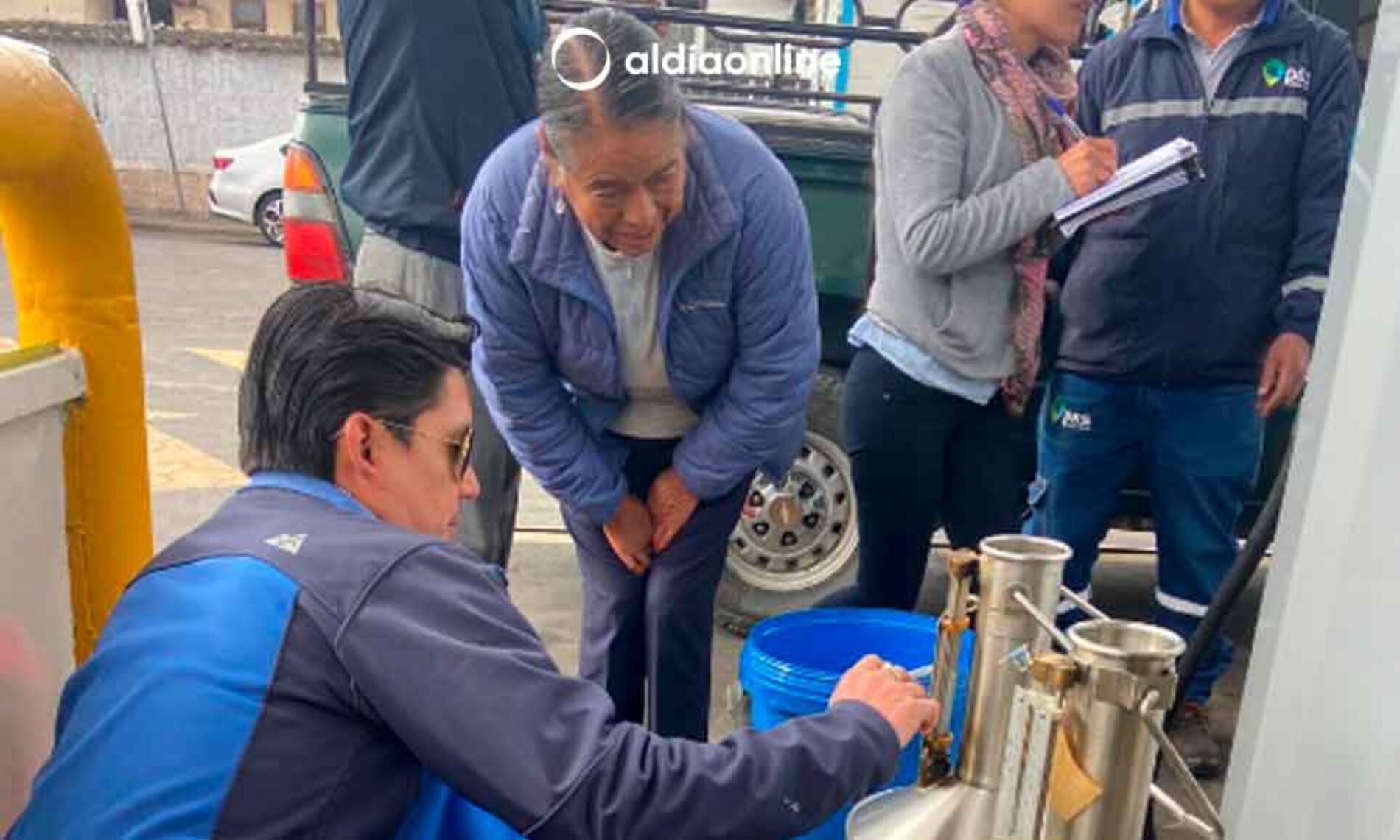 JEFE POLÍTICO DE SAQUISILÍ ACOMPAÑÓ A VERIFICACIÓN DE ESTACIONES DE SERVICIO (VIDEO)