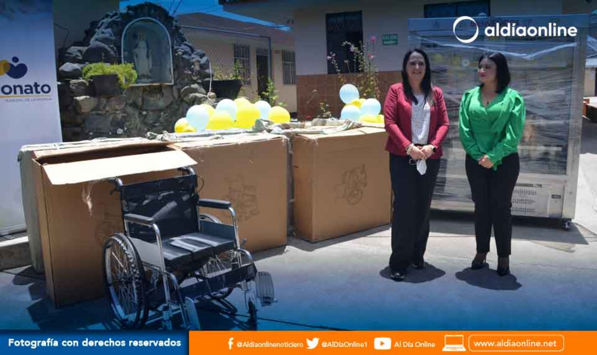 PROVEFRUT ENTREGÓ EQUIPOS PARA HOGAR DE ANSIANOS INSTITUTO ESTUPIÑAN DE LATACUNGA (VIDEO)