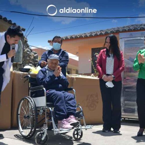 PROVEFRUT ENTREGÓ EQUIPOS PARA HOGAR DE ANSIANOS INSTITUTO ESTUPIÑAN DE LATACUNGA (VIDEO)