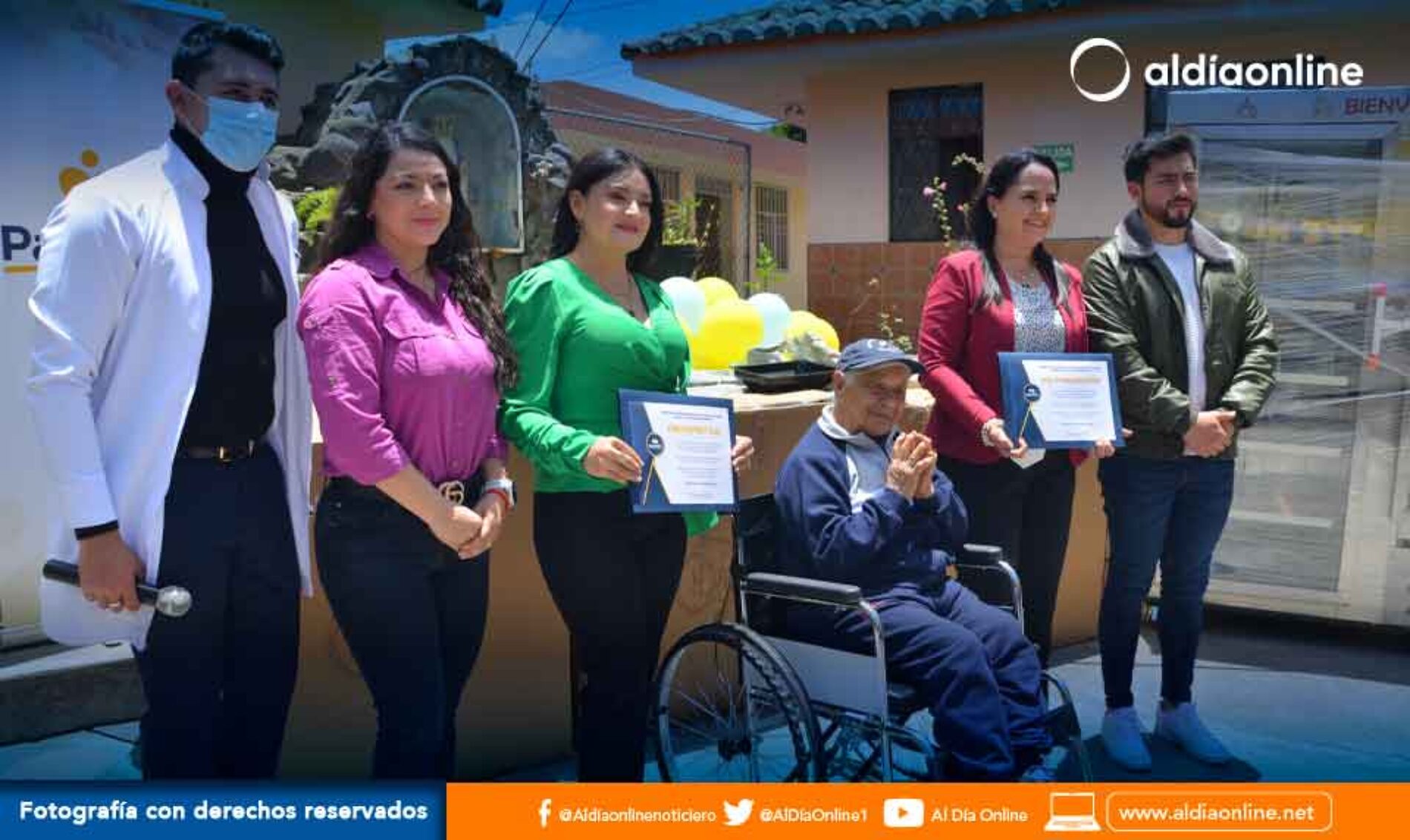 PROVEFRUT ENTREGÓ EQUIPOS PARA HOGAR DE ANSIANOS INSTITUTO ESTUPIÑAN DE LATACUNGA (VIDEO)