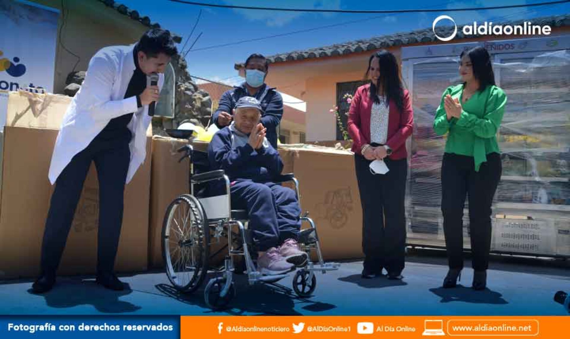 PROVEFRUT ENTREGÓ EQUIPOS PARA HOGAR DE ANSIANOS INSTITUTO ESTUPIÑAN DE LATACUNGA (VIDEO)