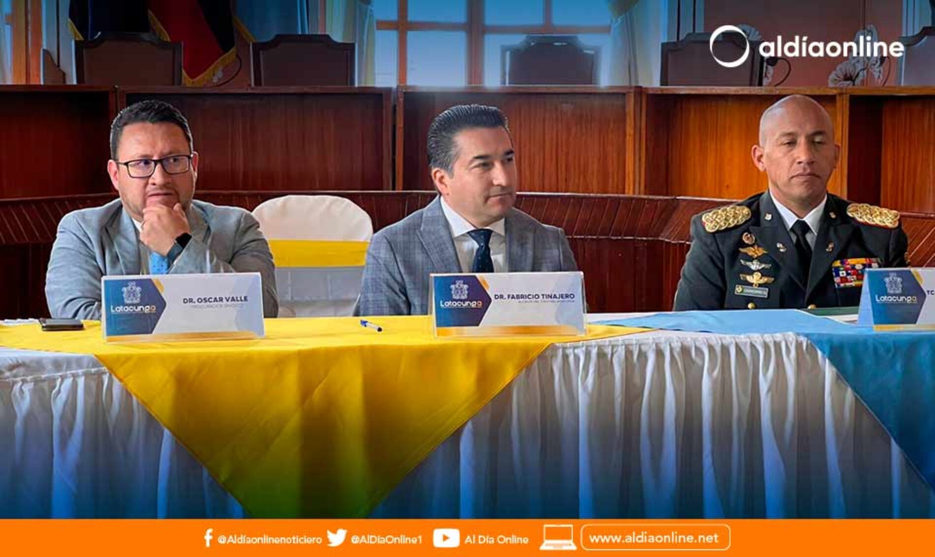 EL MUNICIPIO DE LATACUNGA Y LA UNIVERSIDAD DE LAS FUERZAS ARMADAS ESPE FIRMAN CONVENIO PARA LA CAPACITACIÓN DE COMERCIANTES