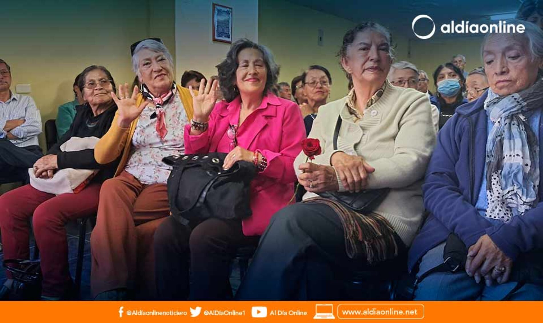 LA ASOCIACIÓN DE PROFESORES JUBILADOS DE SALCEDO (APROJUS) FUERON HOMENAJEADOS POR EL DÍA DEL ADULTO MAYOR.