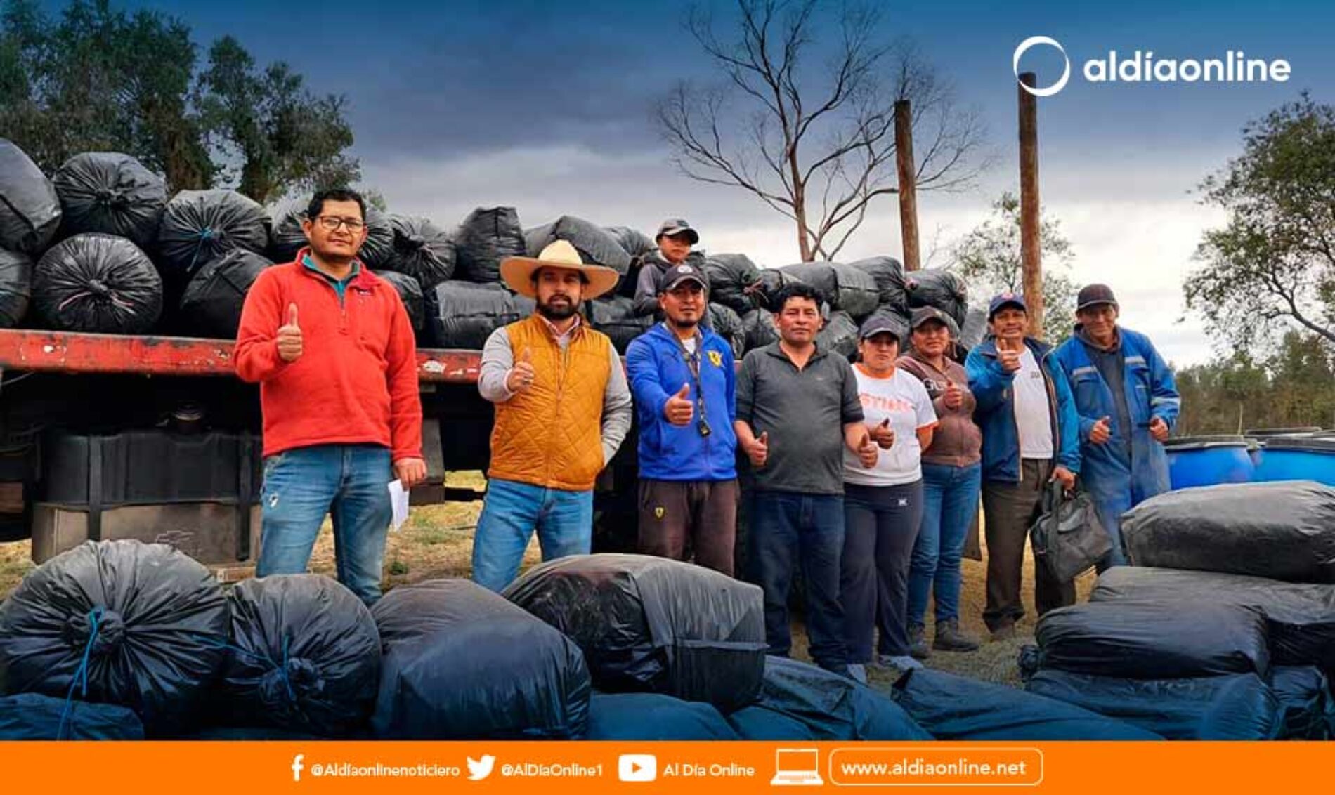 MAG ENTREGA ENSILAJE A PRODUCTORES DE LA COMUNA ROMERILLOS AFECTADOS POR LA SEQUÍA