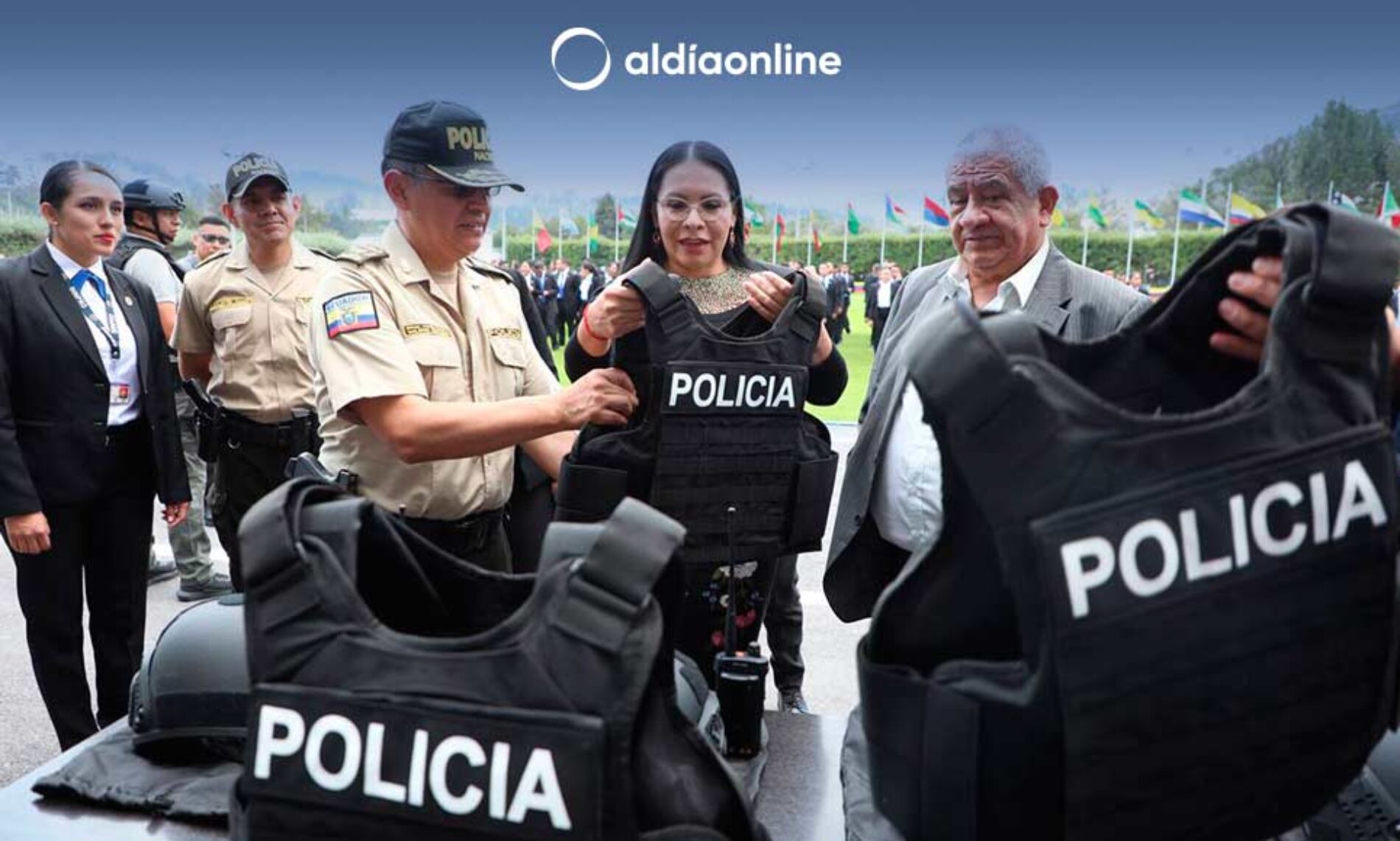 CNE COORDINA CON LA POLICÍA NACIONAL MEDIDAS PARA BRINDAR SEGURIDAD A BINOMIOS PRESIDENCIALES