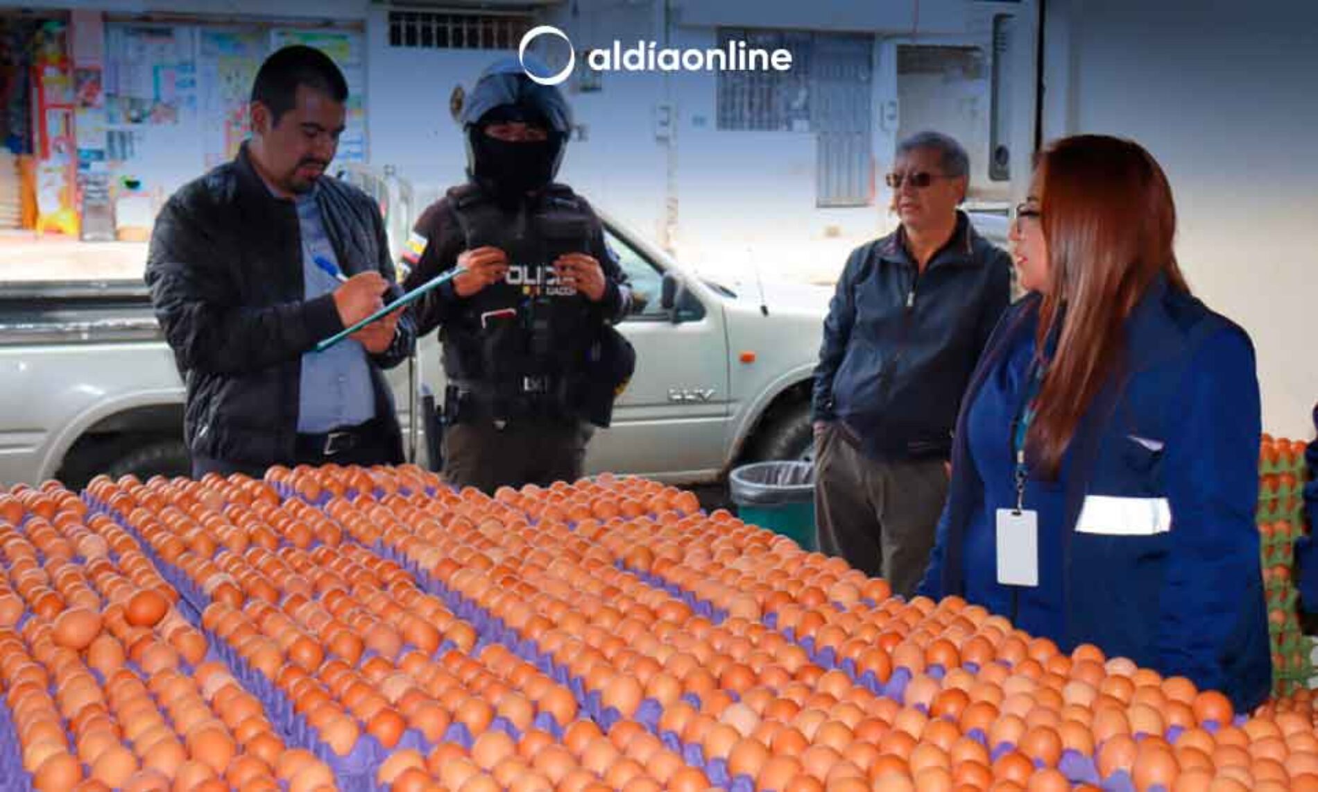 EN COTOPAXI  OPERATIVO DE CONTROL DE PRECIOS EN DISTRIBUIDORAS EXPENDEDORAS DE HUEVOS