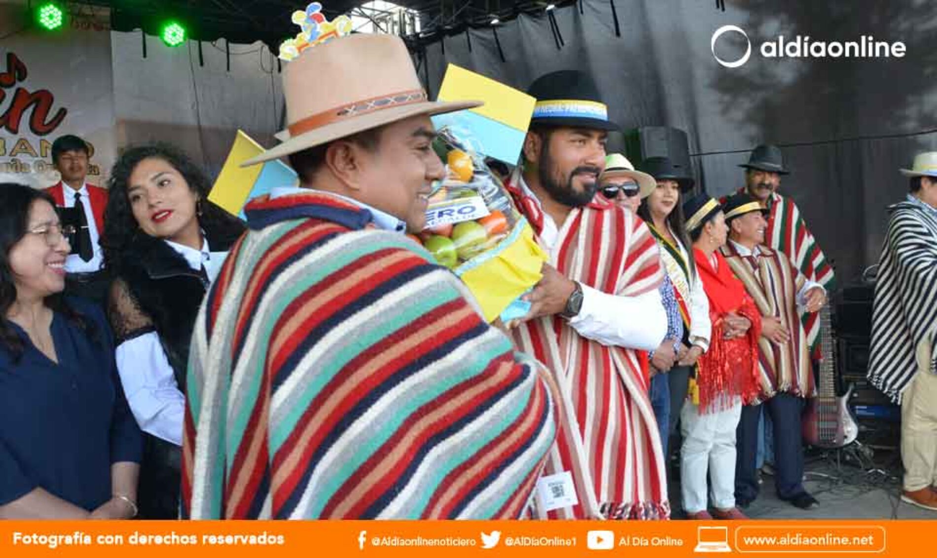 JOCHA DE CAPITÁN DE LA MAMA NEGRA RECIBIÓ PRESIDENTE DEL GAD. P GUAYTACAMA (VIDEO)