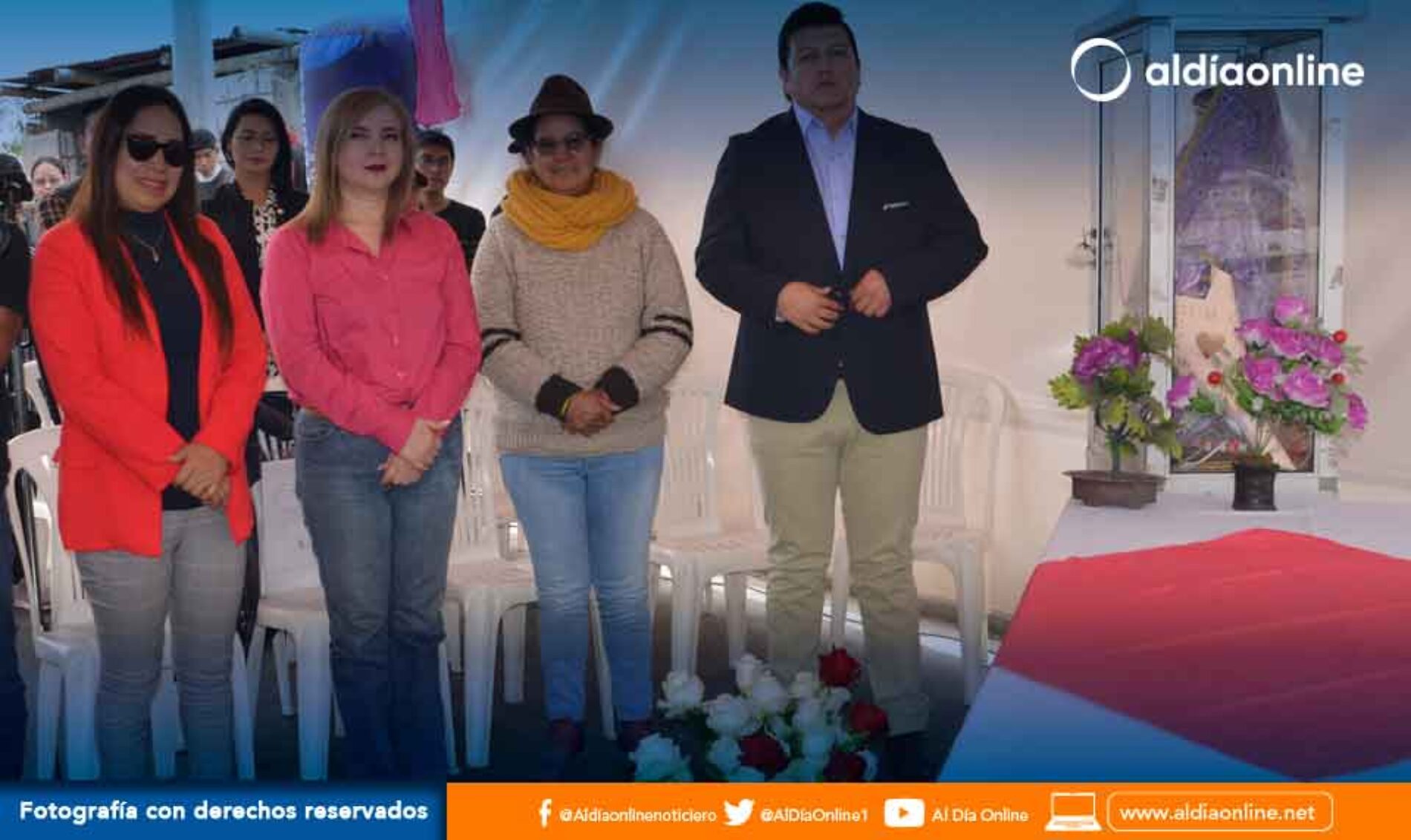 ASFALTADO DE VÍA EL ARENAL INAUGURÓ MUNICIPIO DE SALCEDO ( VIDEO)