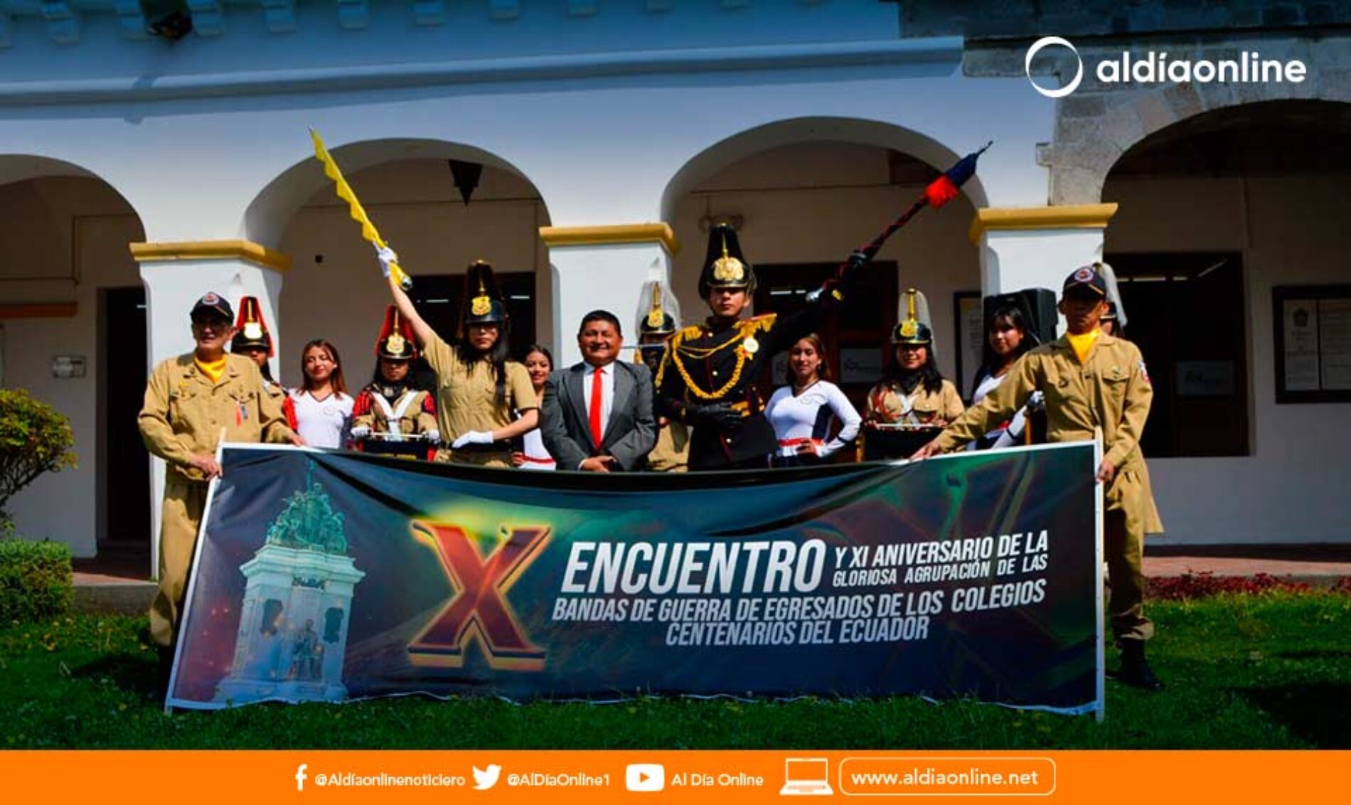 ESTE 23 DE NOVIEMBRE SERÁ EL DESFILE DE BANDAS DE GUERRA DE LOS COLEGIOS CENTENARIOS DEL PAÍS EN LATACUNGA