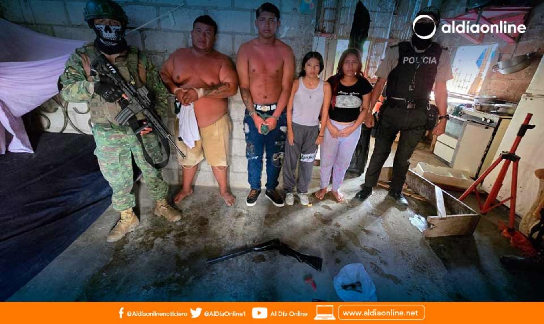 OPERACIONES MILITARES EJECUTADAS POR EL GRUPO  “CENEPA” DAN COMO RESULTADO LA LIBERACION DE UN SECUESTRADO EN EL CANTON QUEVEDO