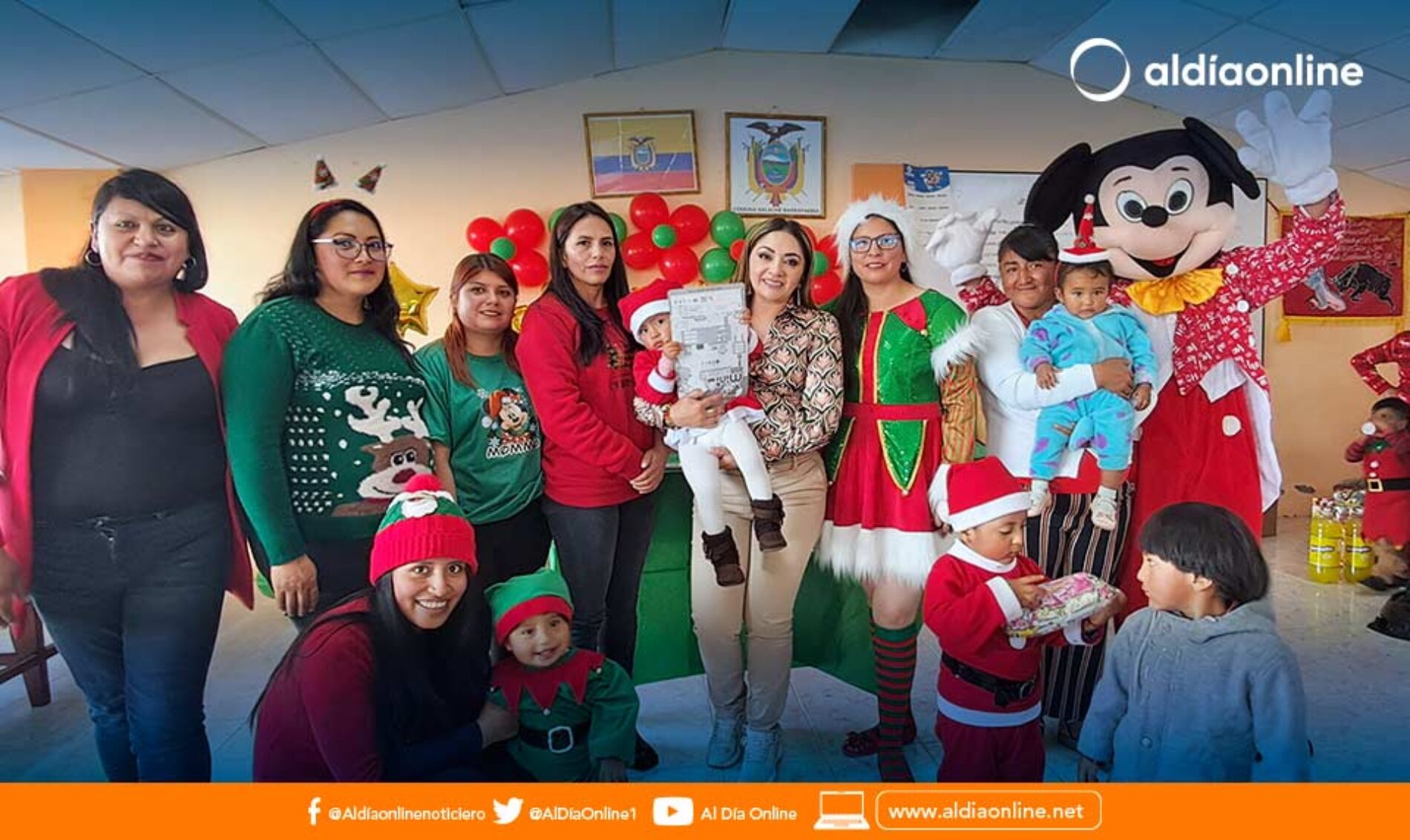 PRESIDENTA DEL PATRONATO DE SALCEDO AGASAJÓ A LOS 7 CDIs