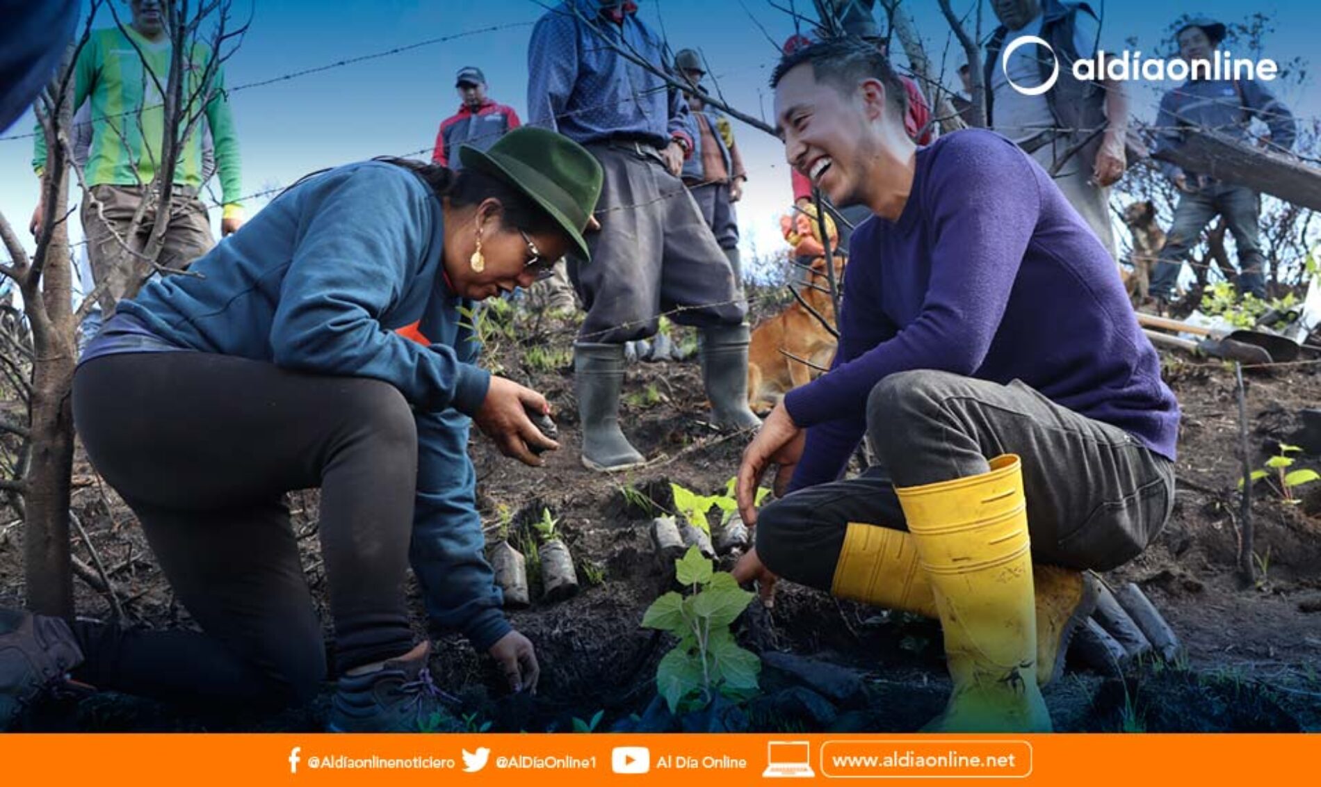 PREFECTURA DE COTOPAXI IMPULSA LA CAMPAÑA DE REFORESTACIÓN EN EL CANTÓN SIGCHOS
