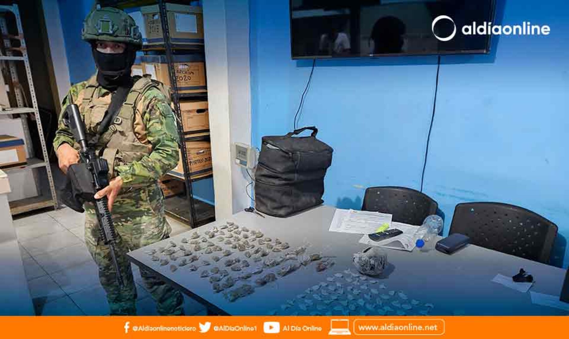 PELOTÓN CANINO DE LA BRIGADA PATRIA CONTINÚA LOCALIZANDO SCSF EN EL CANTÓN BABAHOYO