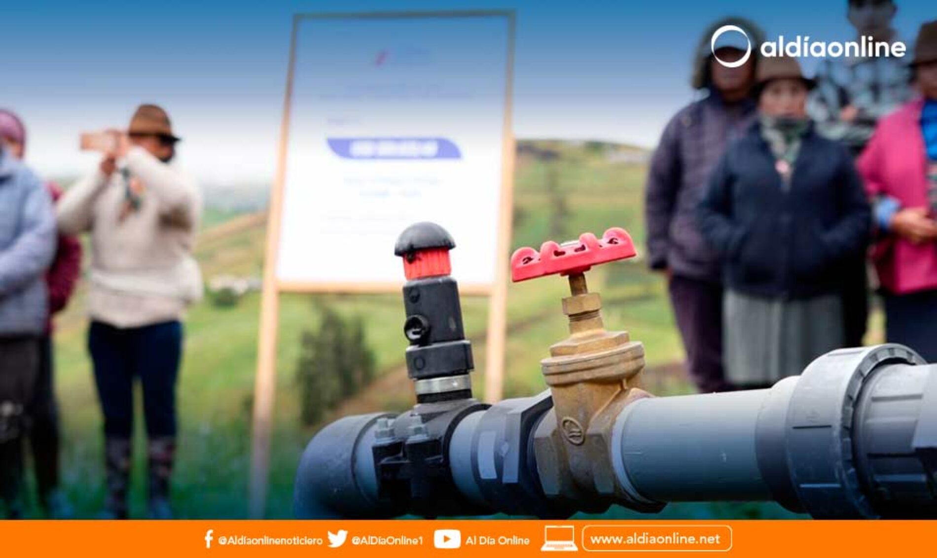 RIEGO PARCELARIO TECNIFICADO CAMBIARÁ LA VIDA DE MÁS DE 1.600 PERSONAS PRODUCTORAS DE COTOPAXI